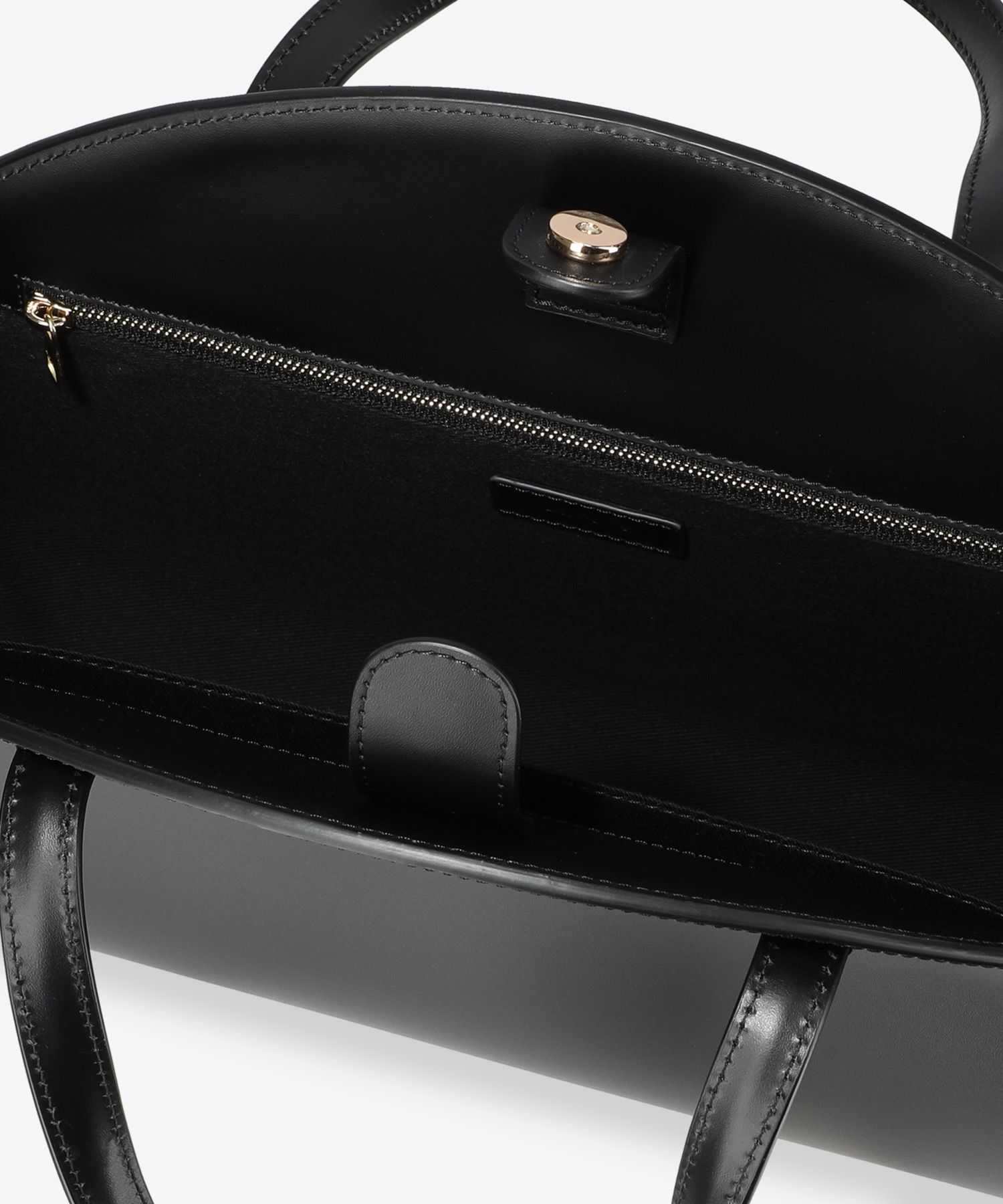 ★A.P.C.★ Demilun Tote Bag Black PXCAXF61941LZZ A.P.C. - Demi-Lune Tote bag black - The Corner
