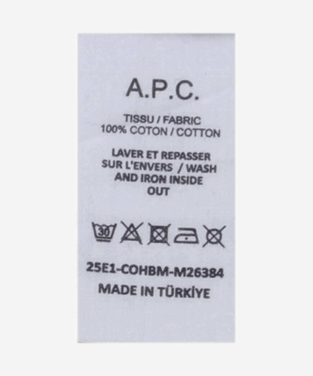 아페쎄(A.P.C.) 그랑 VPC 레귤러핏 반소매 티셔츠 - 헤더그레이:다크네이비 / COHBMM26384TPI