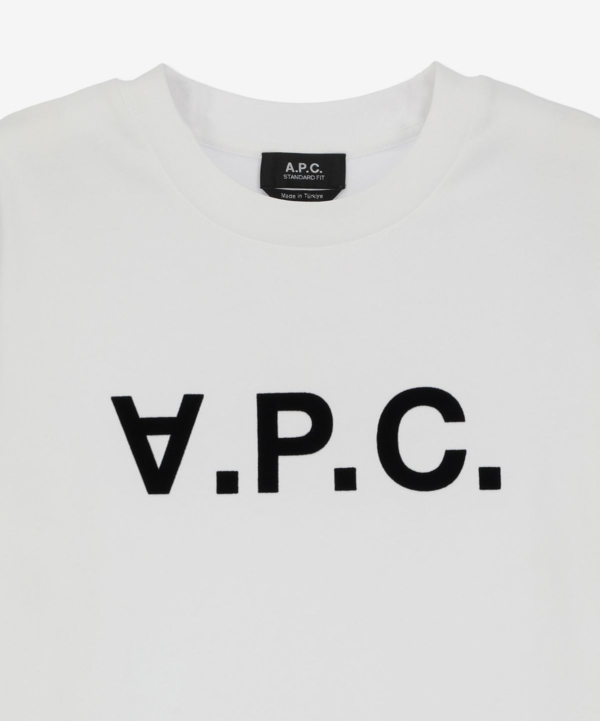아페쎄(A.P.C.) 그랑 VPC 레귤러핏 반소매 티셔츠 - 화이트:다크네이비 / COHBMM26384TAE