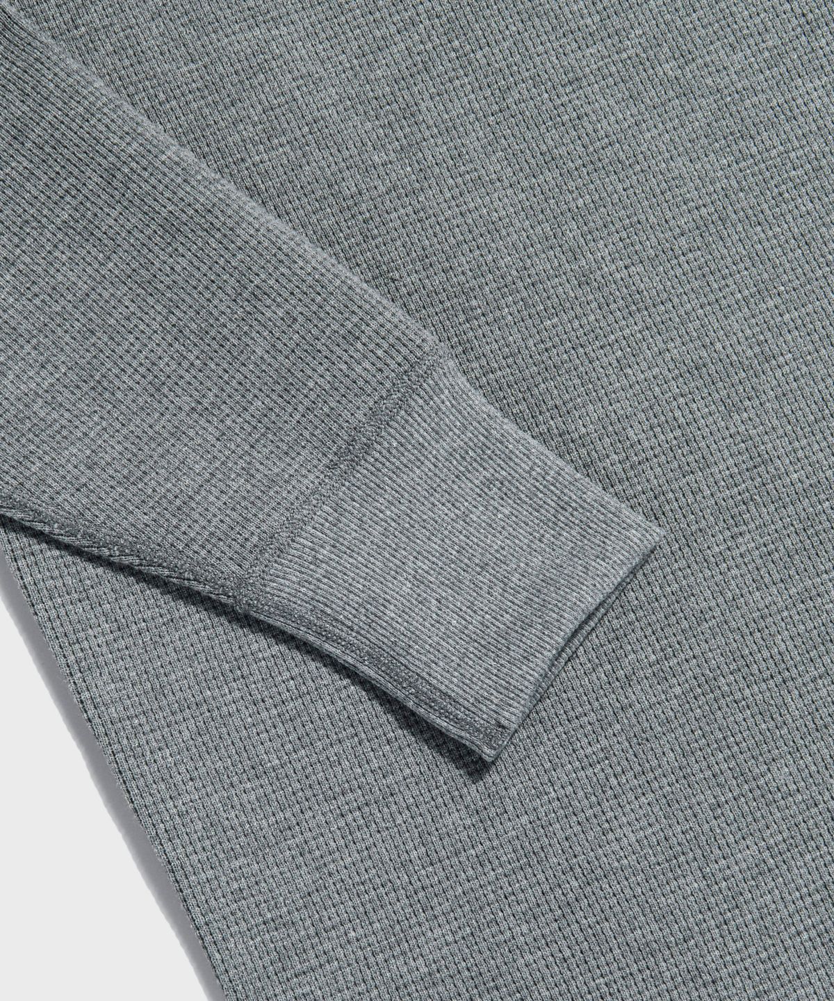 브론슨(BRONSON) Heavyweight Waffle Cotton Underwear Grey