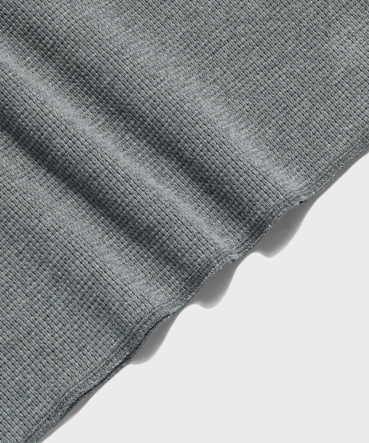 브론슨(BRONSON) Heavyweight Waffle Cotton Underwear Grey