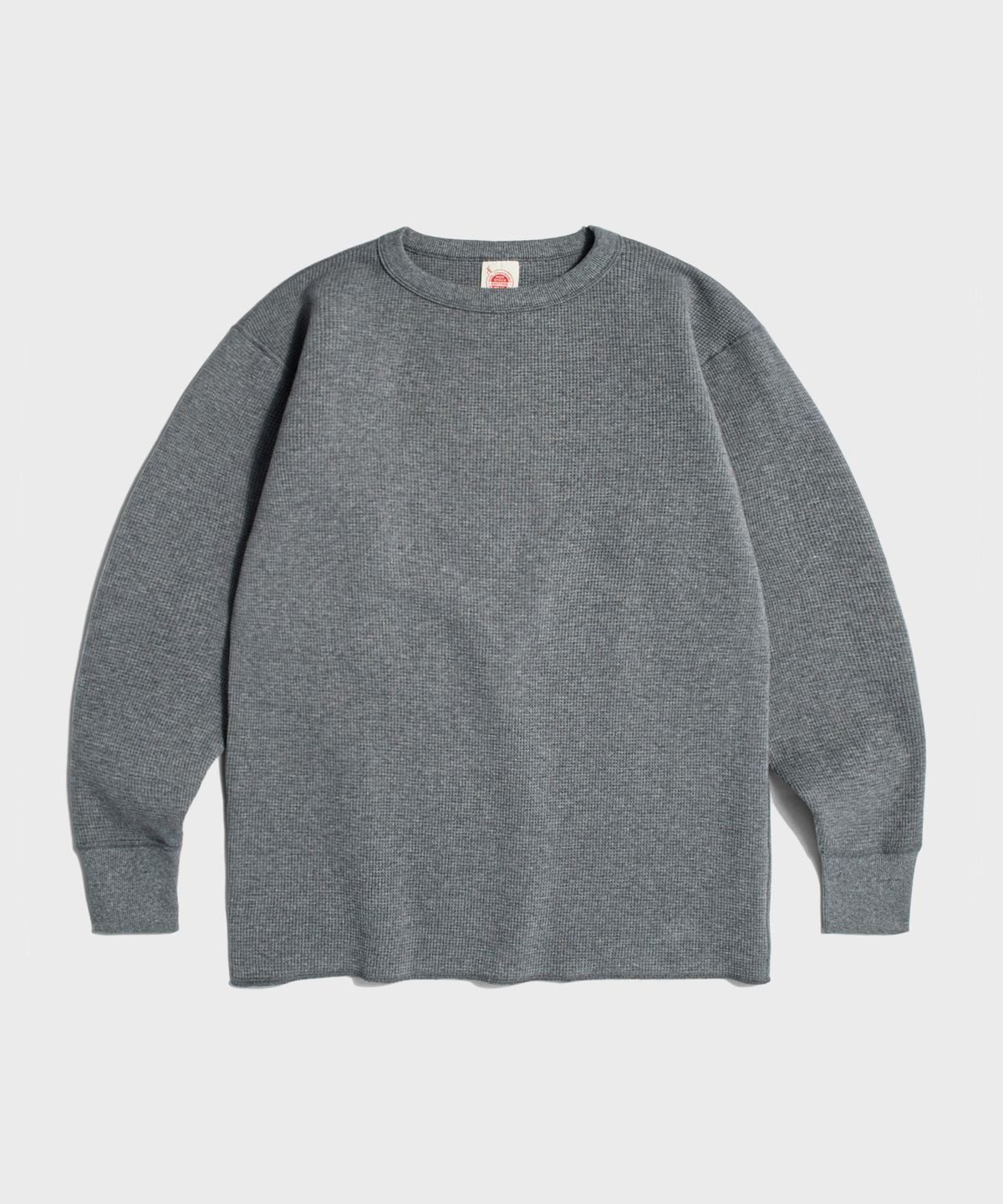 브론슨(BRONSON) Heavyweight Waffle Cotton Underwear Grey