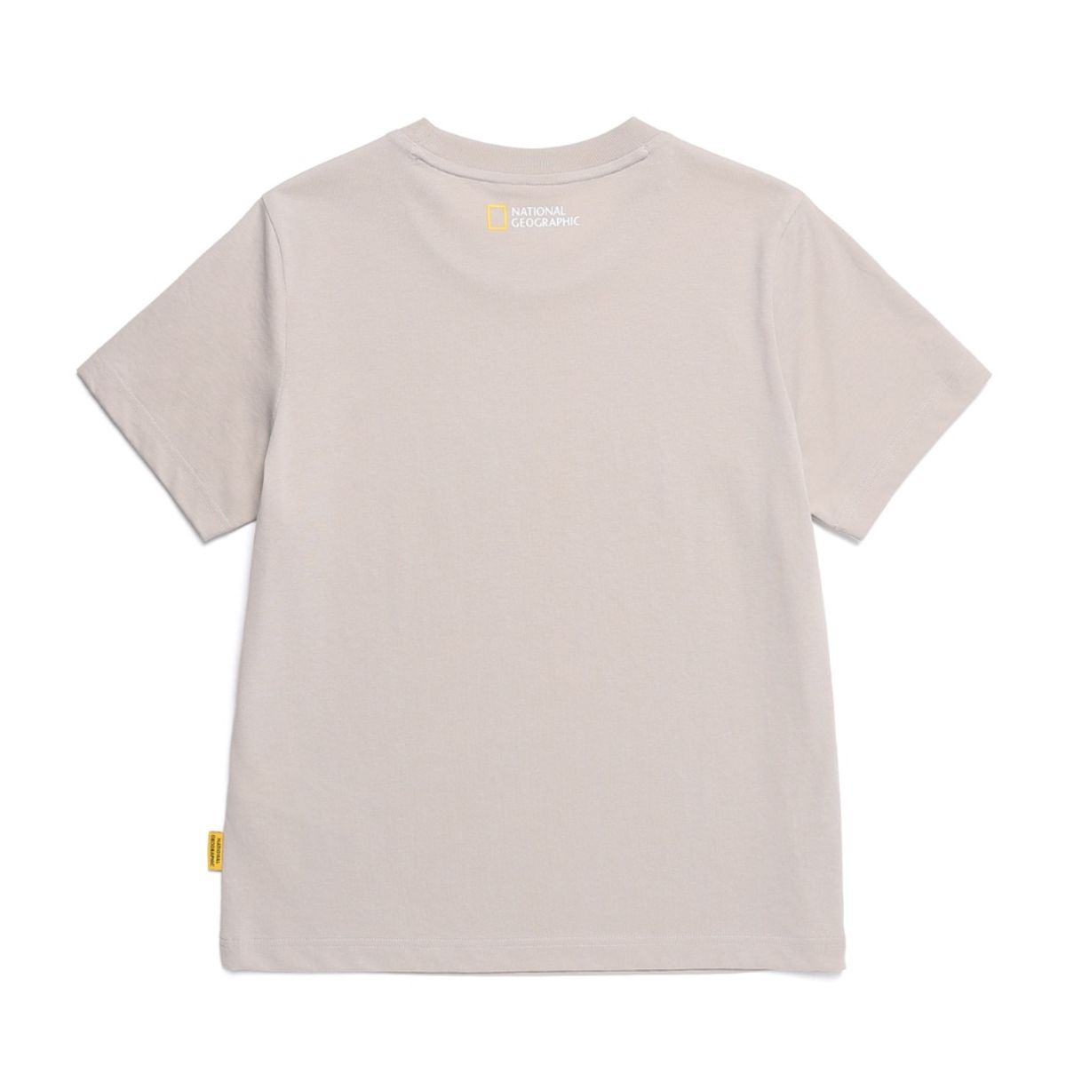 내셔널지오그래픽(NATIONALGEOGRAPHIC) N255UTS920 네오디 빅로고 반팔 티셔츠 MOURNING BEIGE