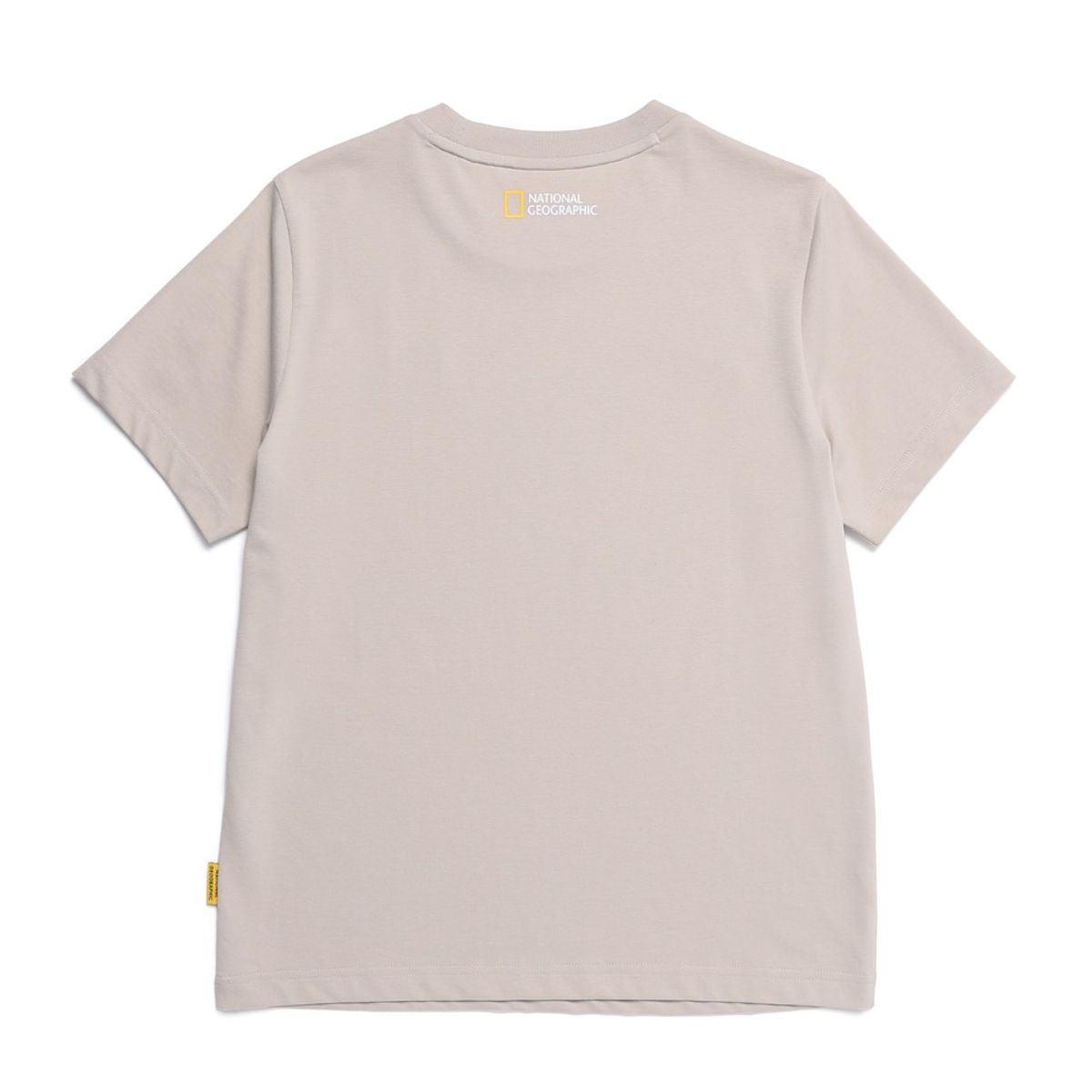 내셔널지오그래픽(NATIONALGEOGRAPHIC) N255UTS910 네오디 스몰로고 반팔 티셔츠 MOURNING BEIGE
