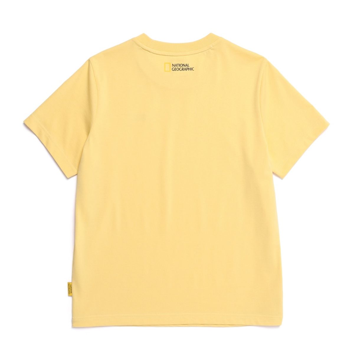 내셔널지오그래픽(NATIONALGEOGRAPHIC) N255UTS910 네오디 스몰로고 반팔 티셔츠 YELLOW