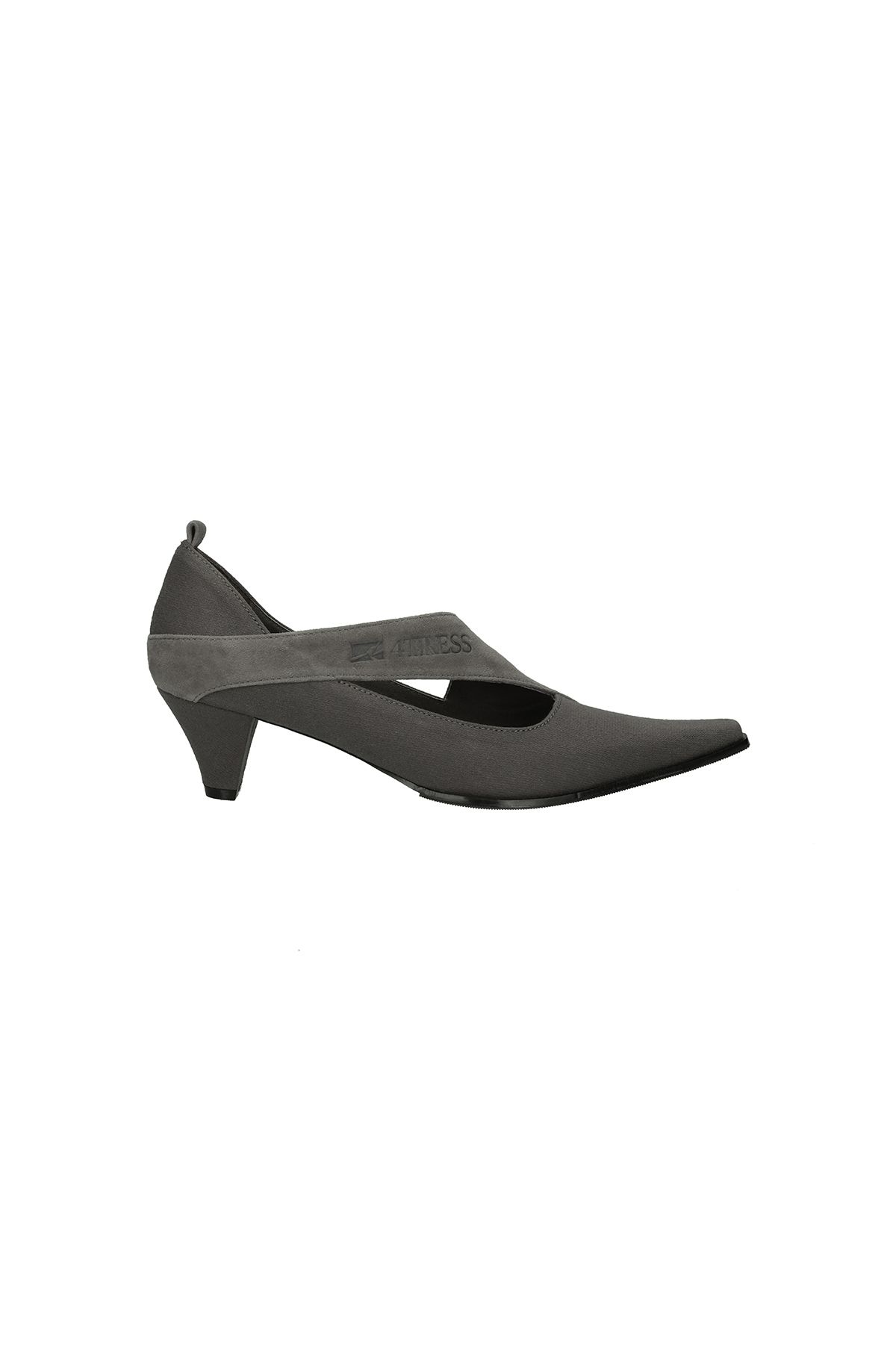 포트리스(4TRESS) LEATHER LAYERING PUMPS 01 GRAY