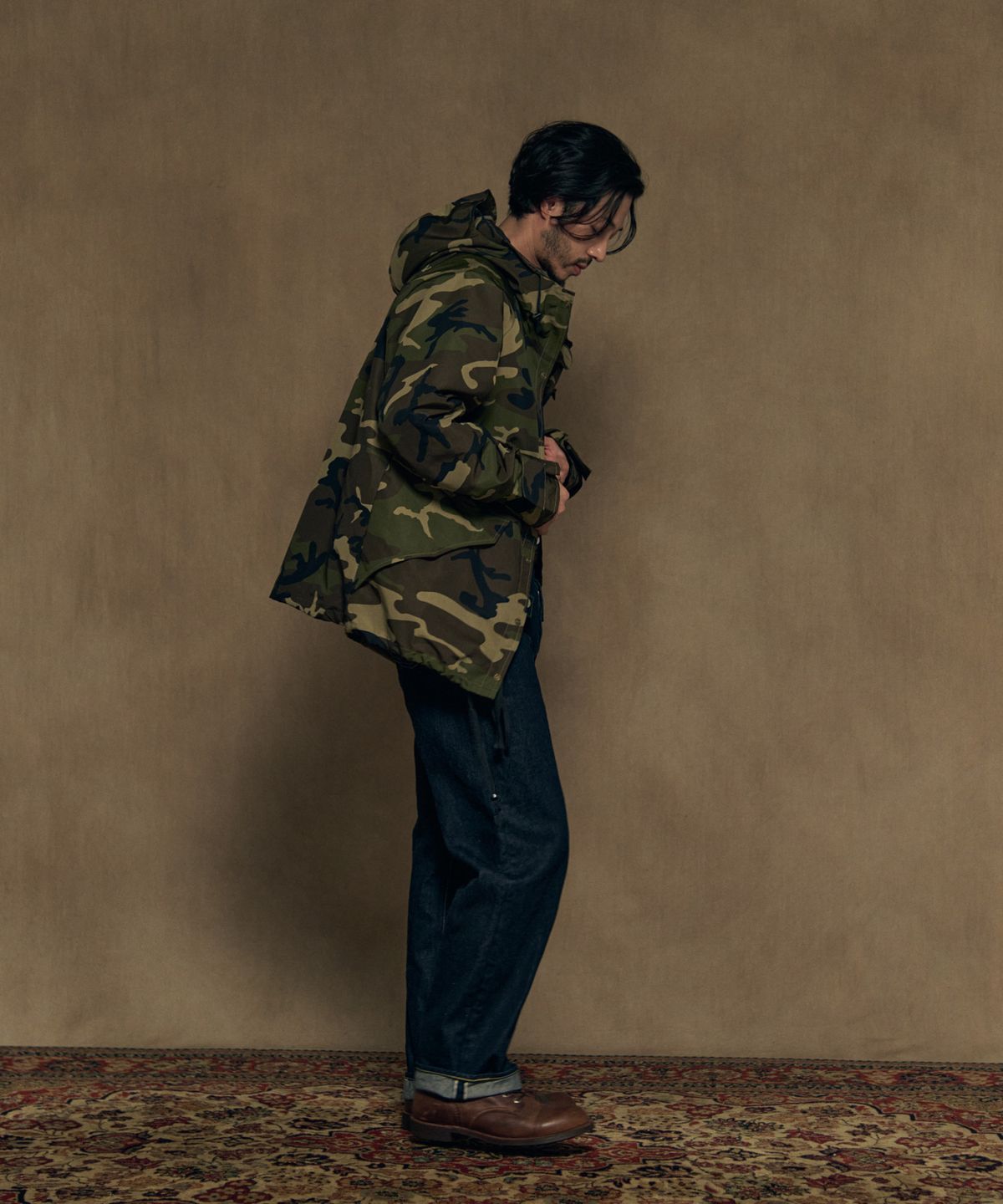 브론슨(BRONSON) ECWCS Woodland Camo Parka