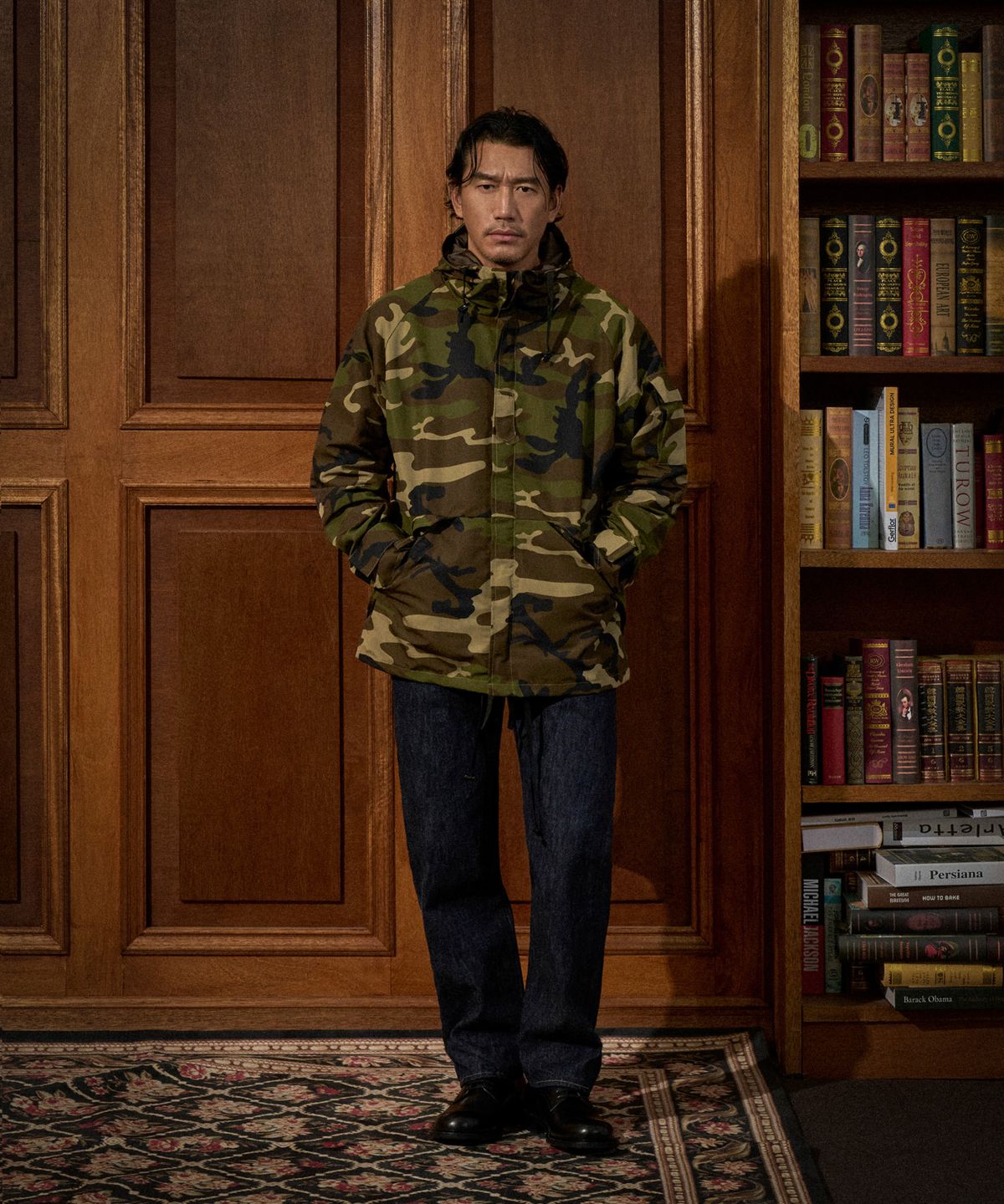 브론슨(BRONSON) ECWCS Woodland Camo Parka