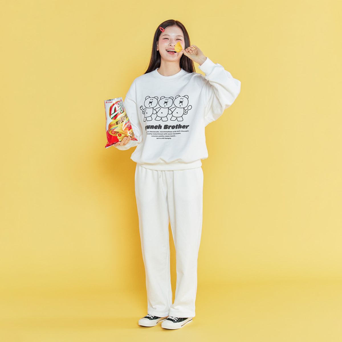 브런치브라더(BRUNCH BROTHER) 맨투맨 셋업 보