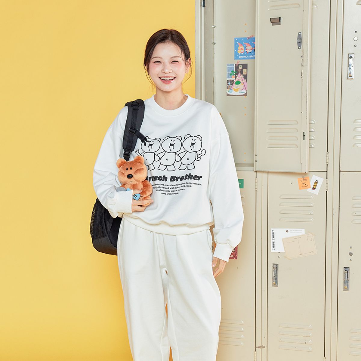 브런치브라더(BRUNCH BROTHER) 맨투맨 셋업 보