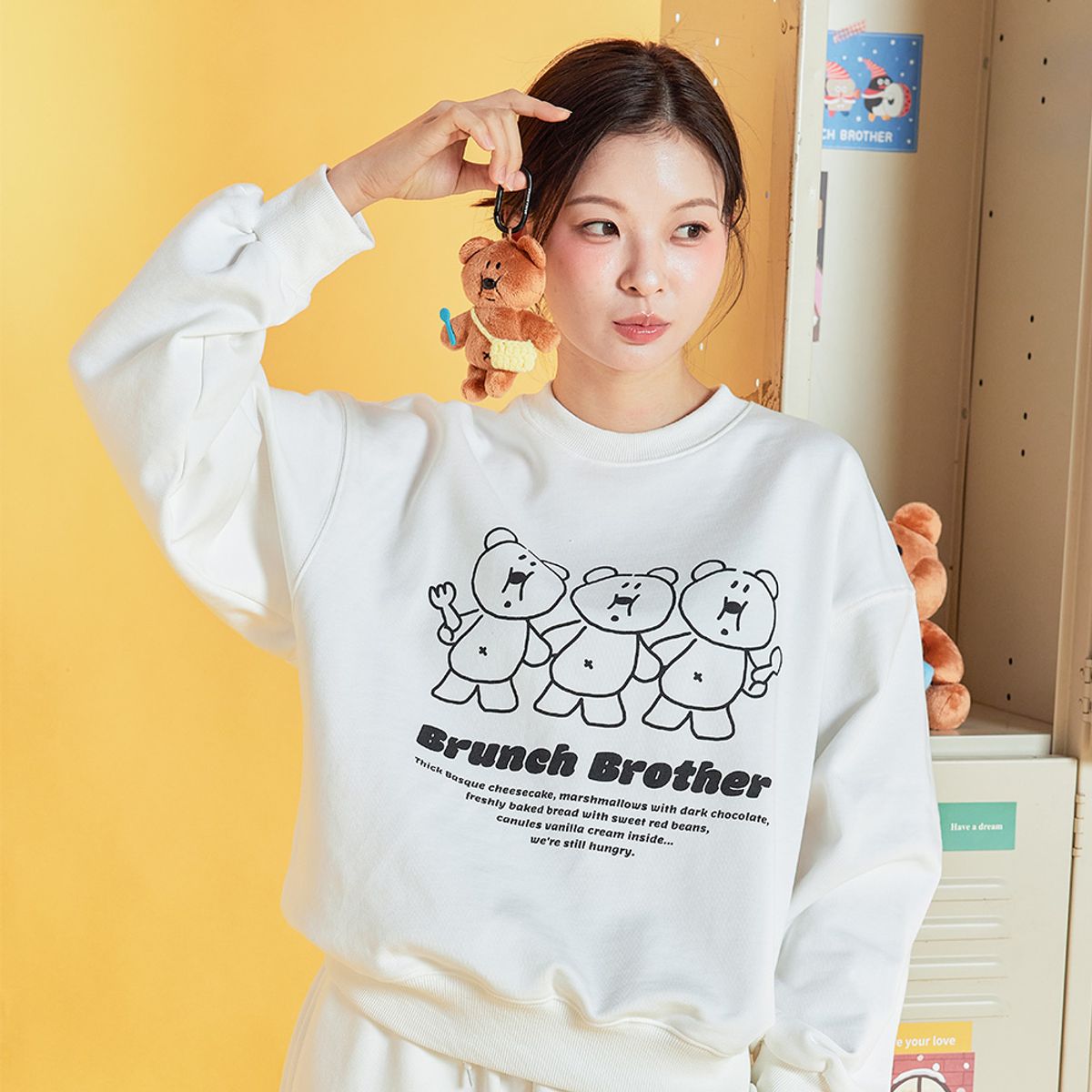 브런치브라더(BRUNCH BROTHER) 맨투맨 셋업 보
