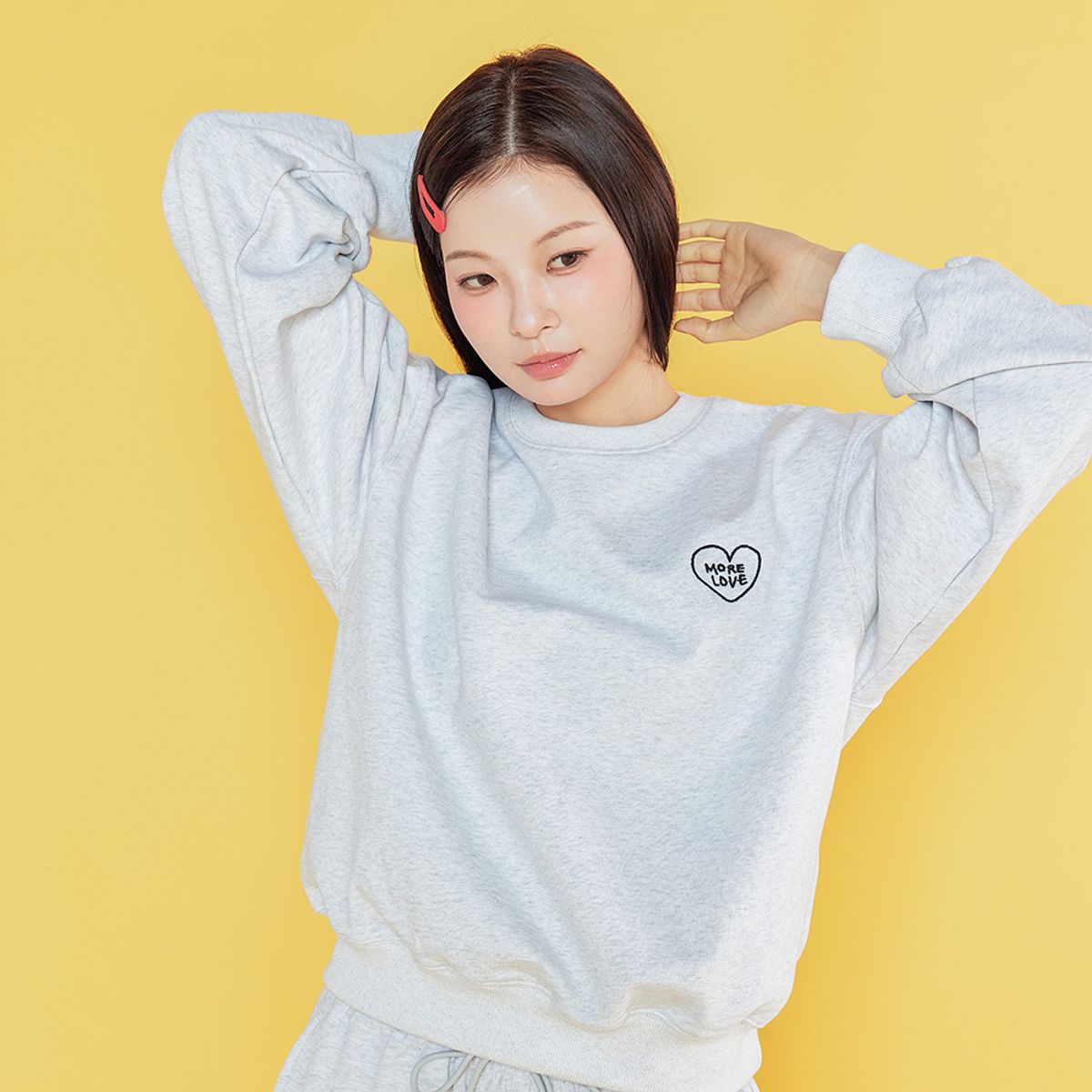 브런치브라더(BRUNCH BROTHER) 맨투맨 셋업 모어해피