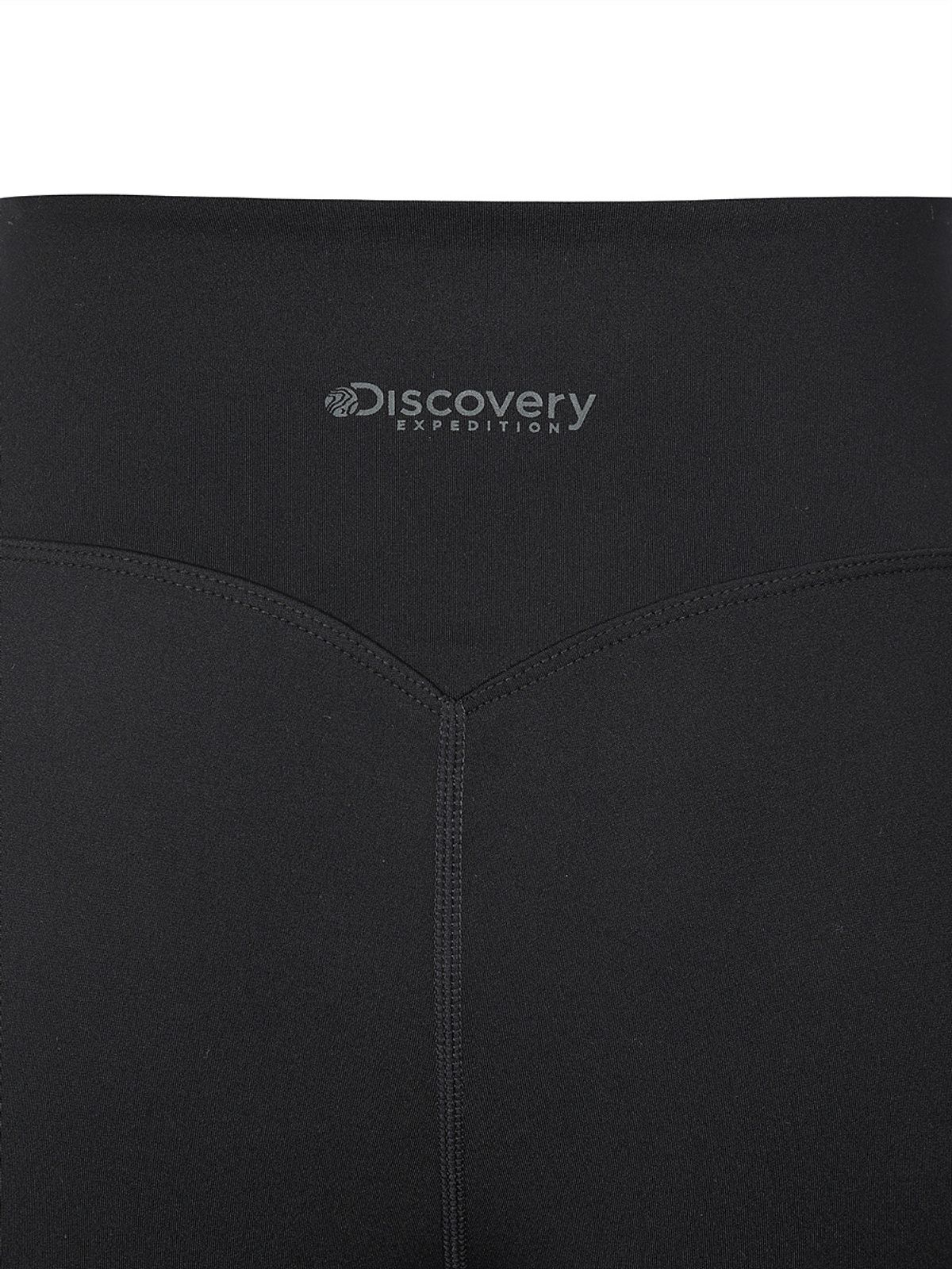 디스커버리 익스페디션(DISCOVERY EXPEDITION) 여성 에센셜 스몰로고 레깅스 (BLACK)