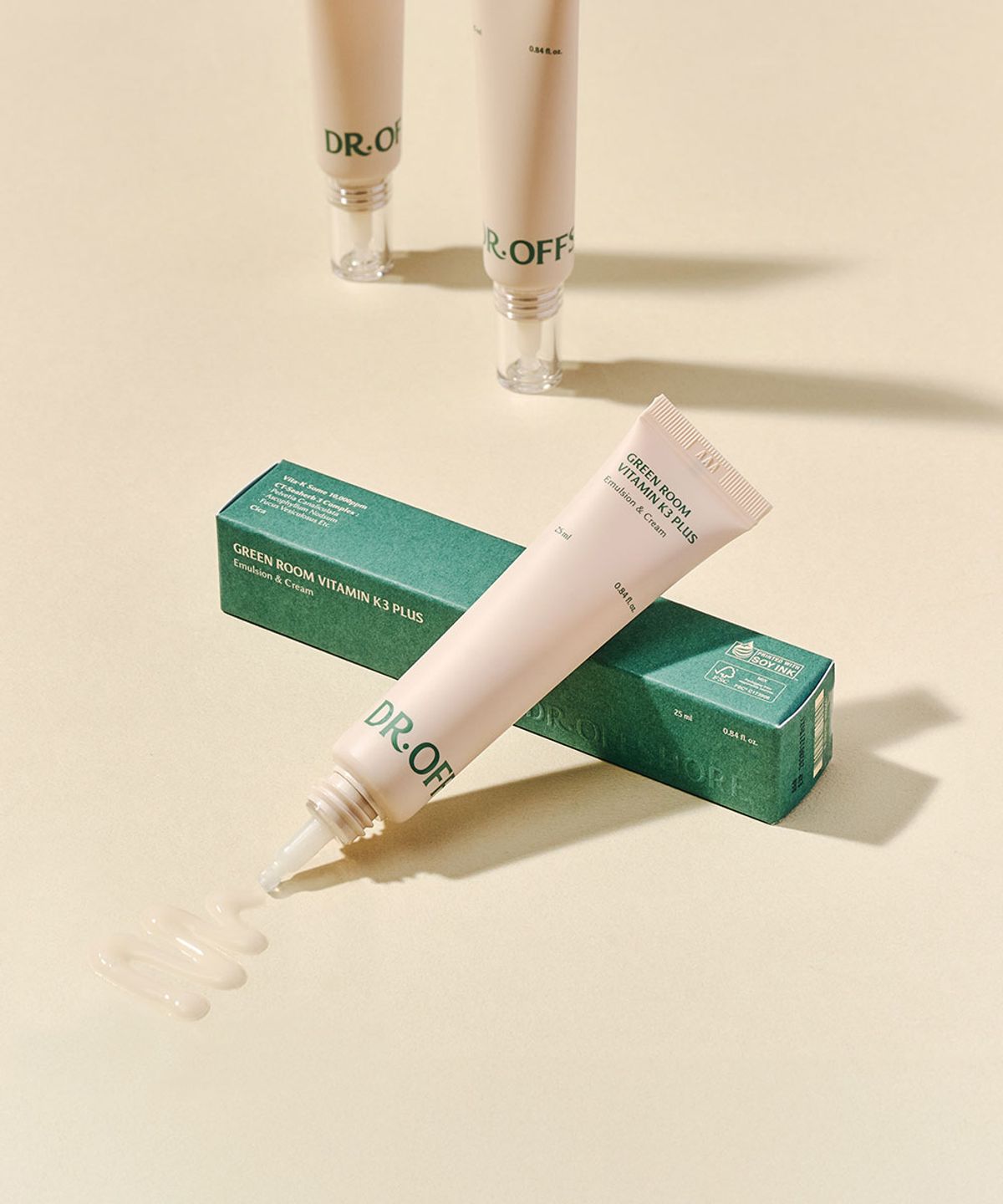 닥터오프쇼어(DR.OFFSHORE) 그린룸 비타민 케이3 플러스 에멀젼&크림 25ml