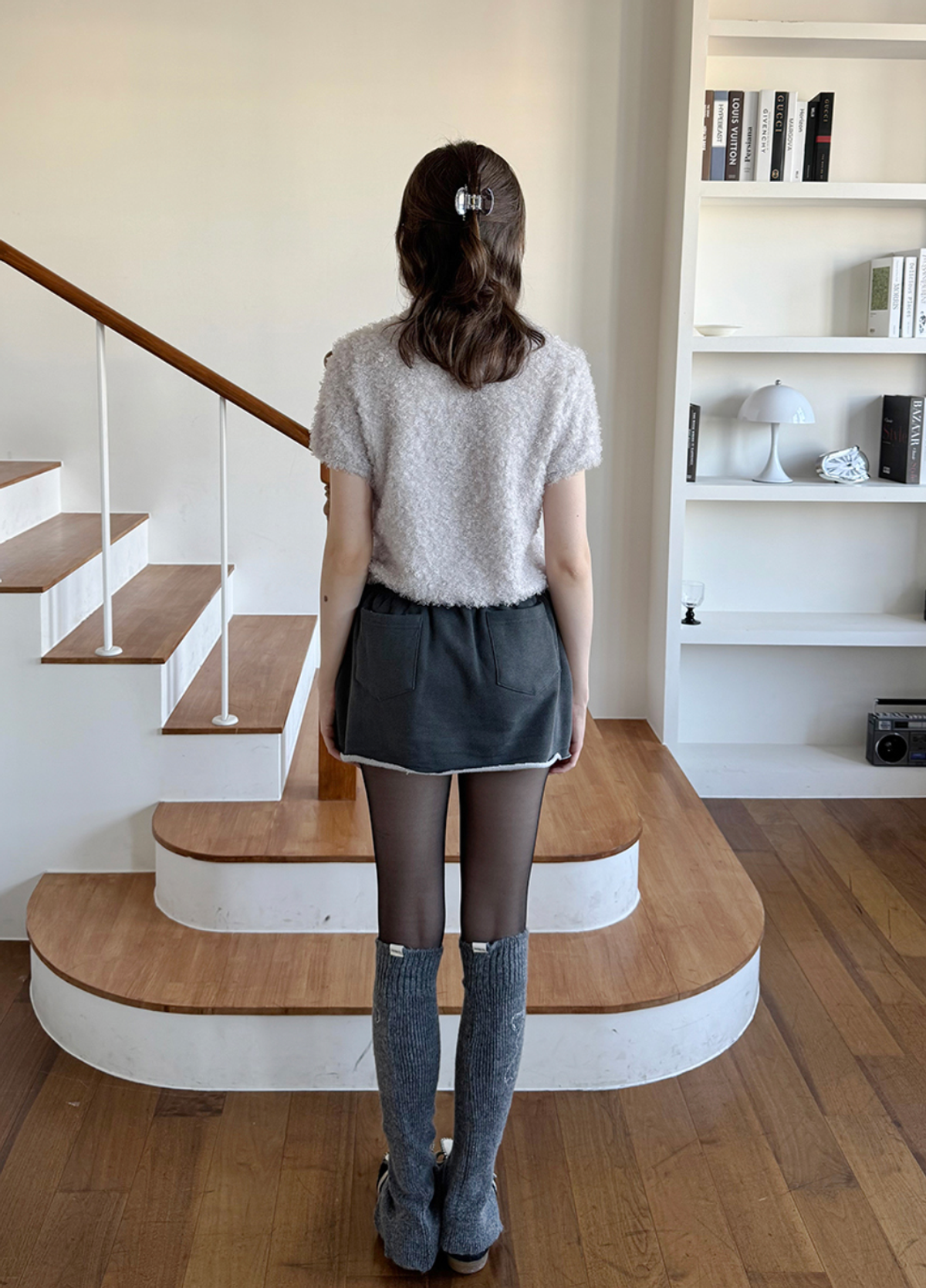 더블힙스(HHIPS) 리본 앙고라 레그워머 시즌2. (3colors)