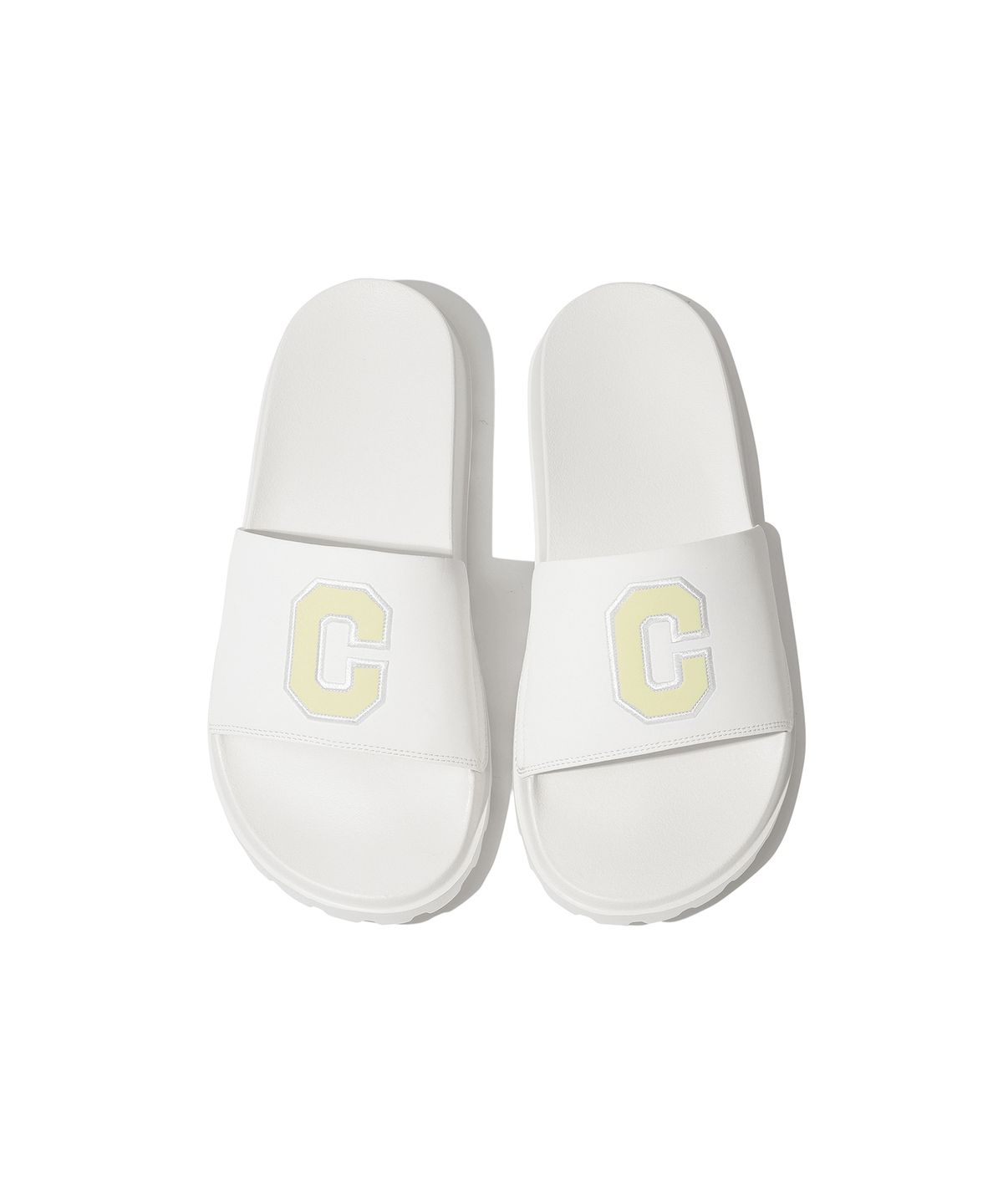 커버낫(COVERNAT) C 로고 슬라이드 Yellow