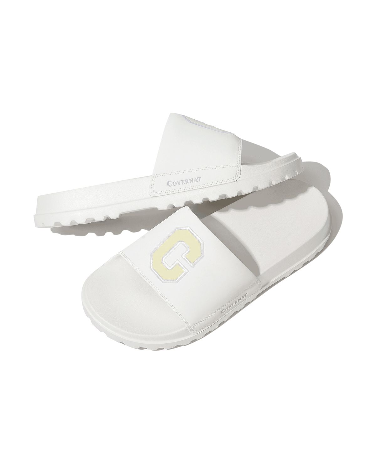 커버낫(COVERNAT) C 로고 슬라이드 Yellow