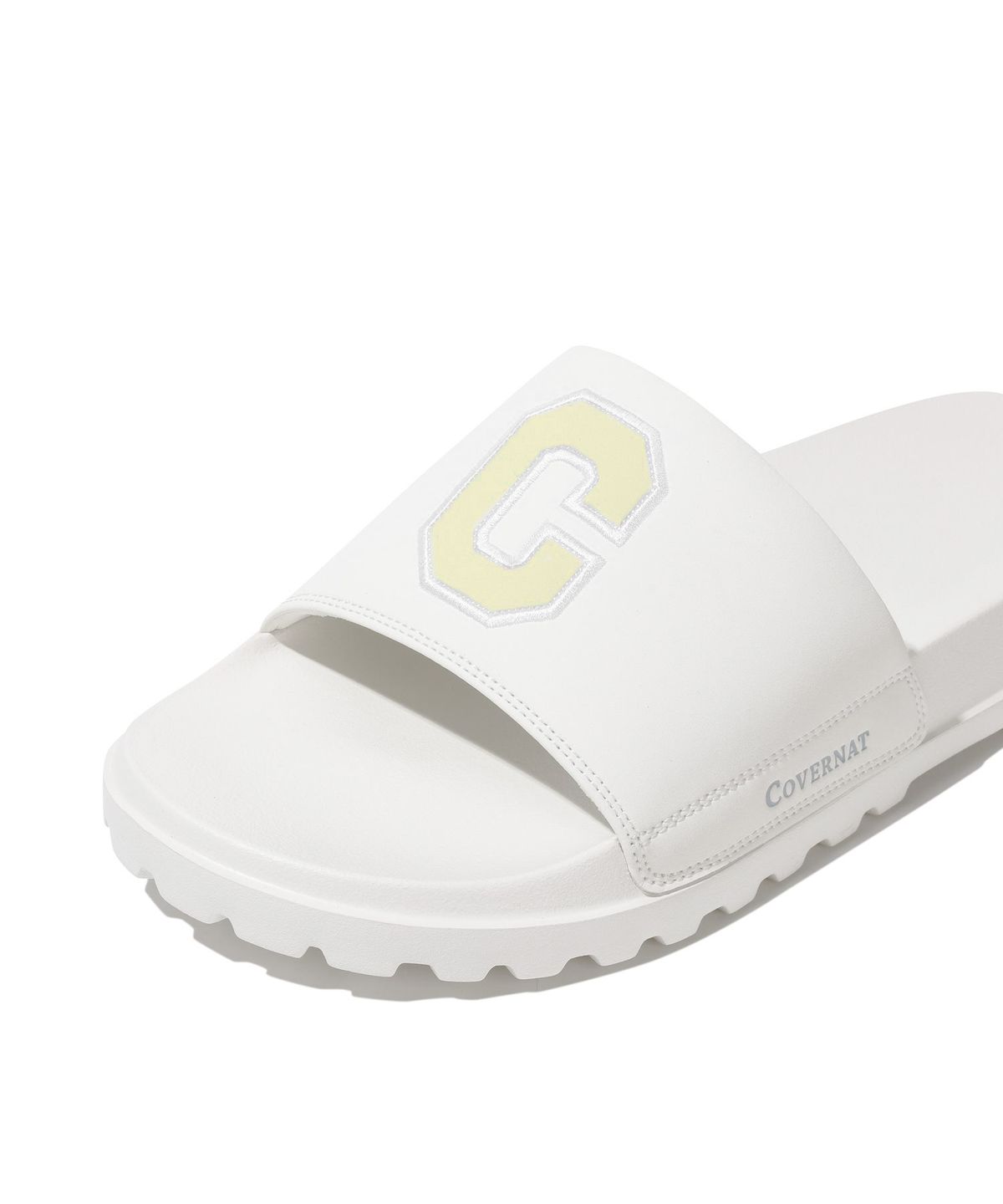 커버낫(COVERNAT) C 로고 슬라이드 Yellow