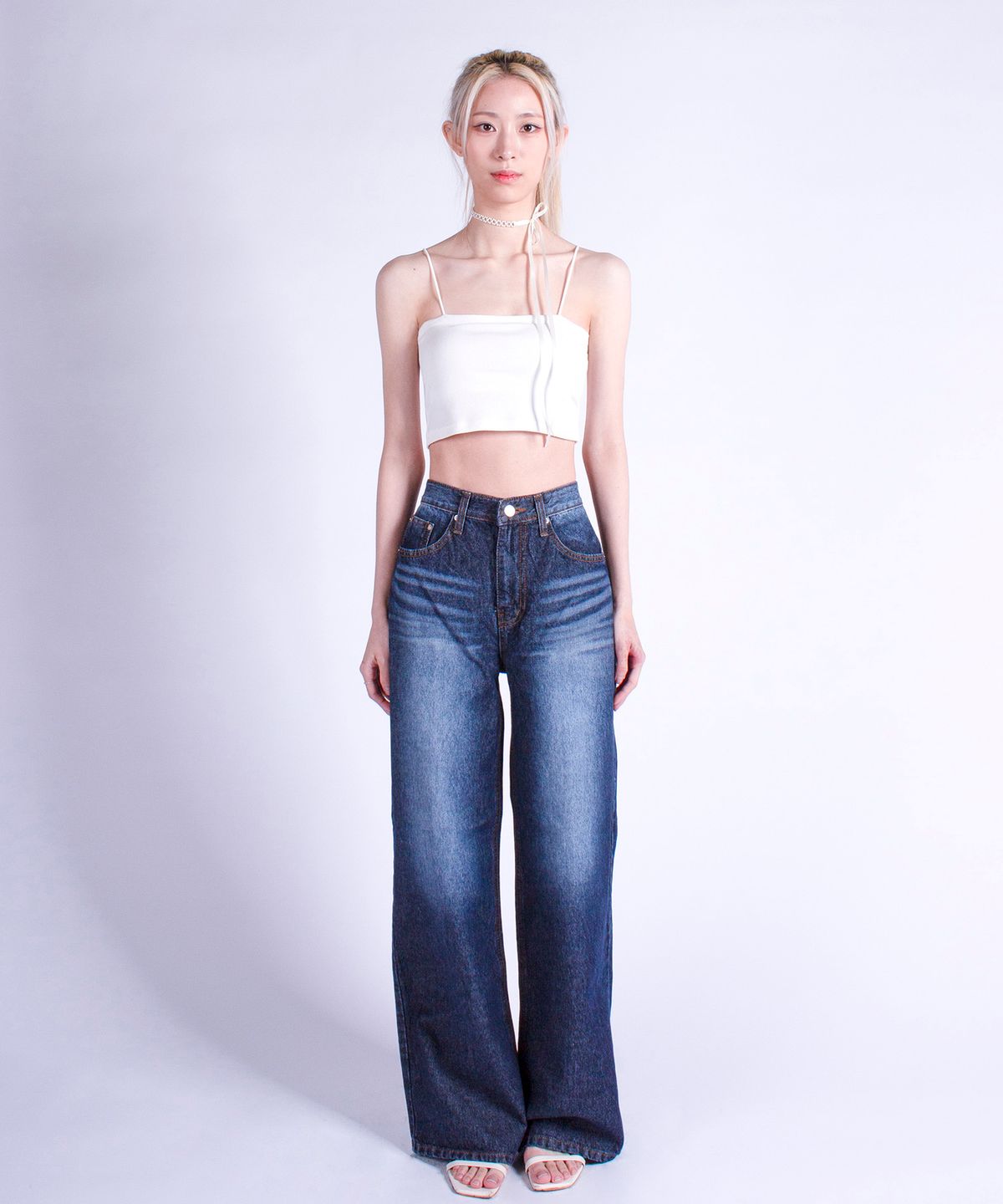 유히리(YUHEELEE) Basic bra tank top