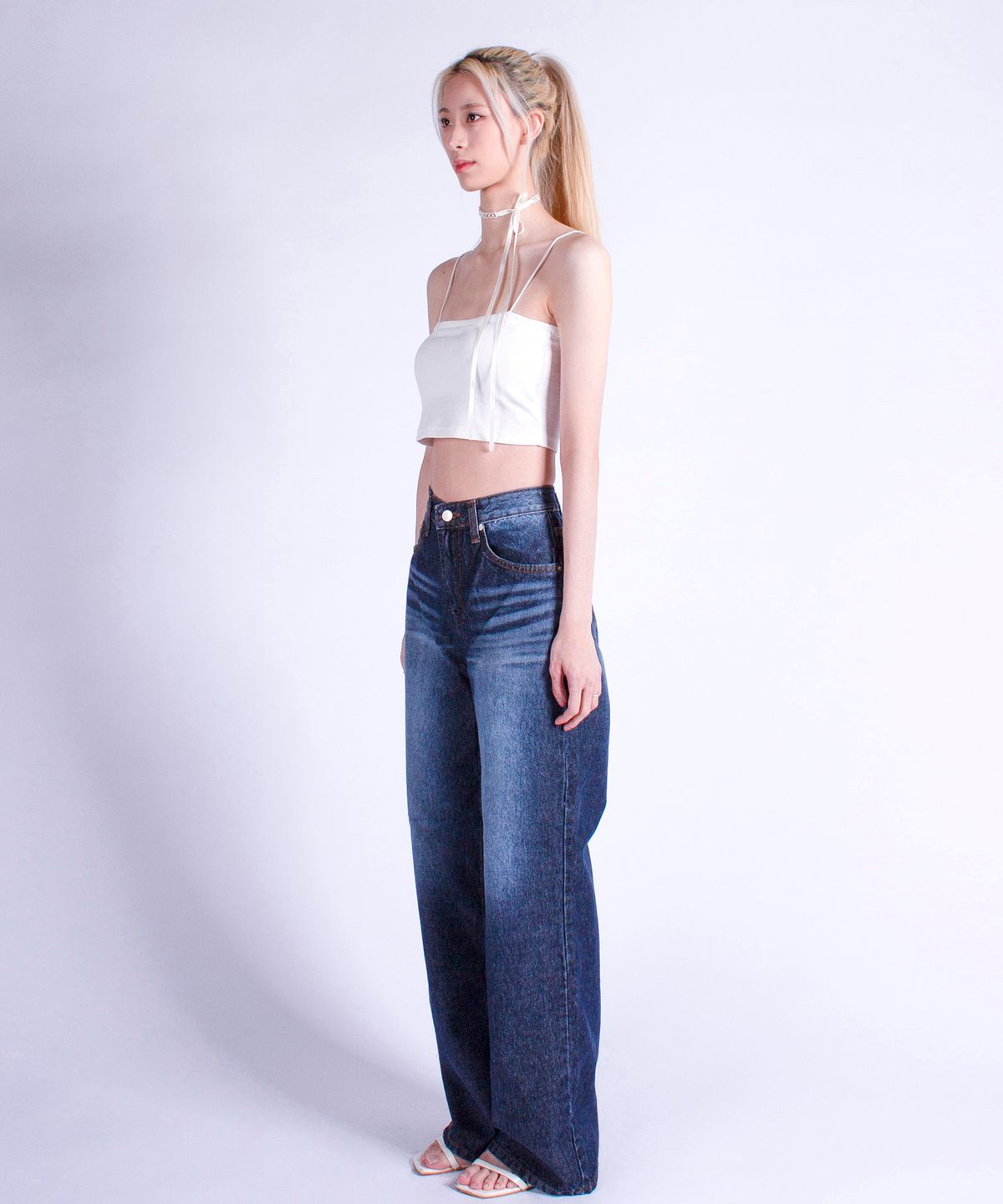 유히리(YUHEELEE) Basic bra tank top