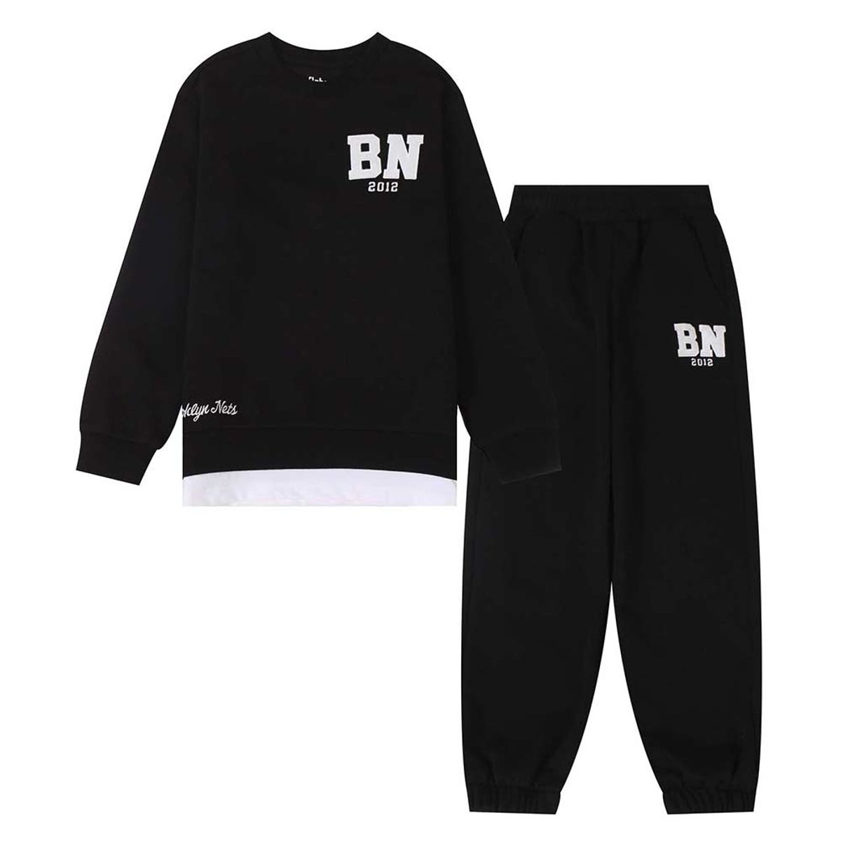 엔비에이 키즈(NBA KIDS) 스마트  레이어  상하복(K251ST030P) 블랙