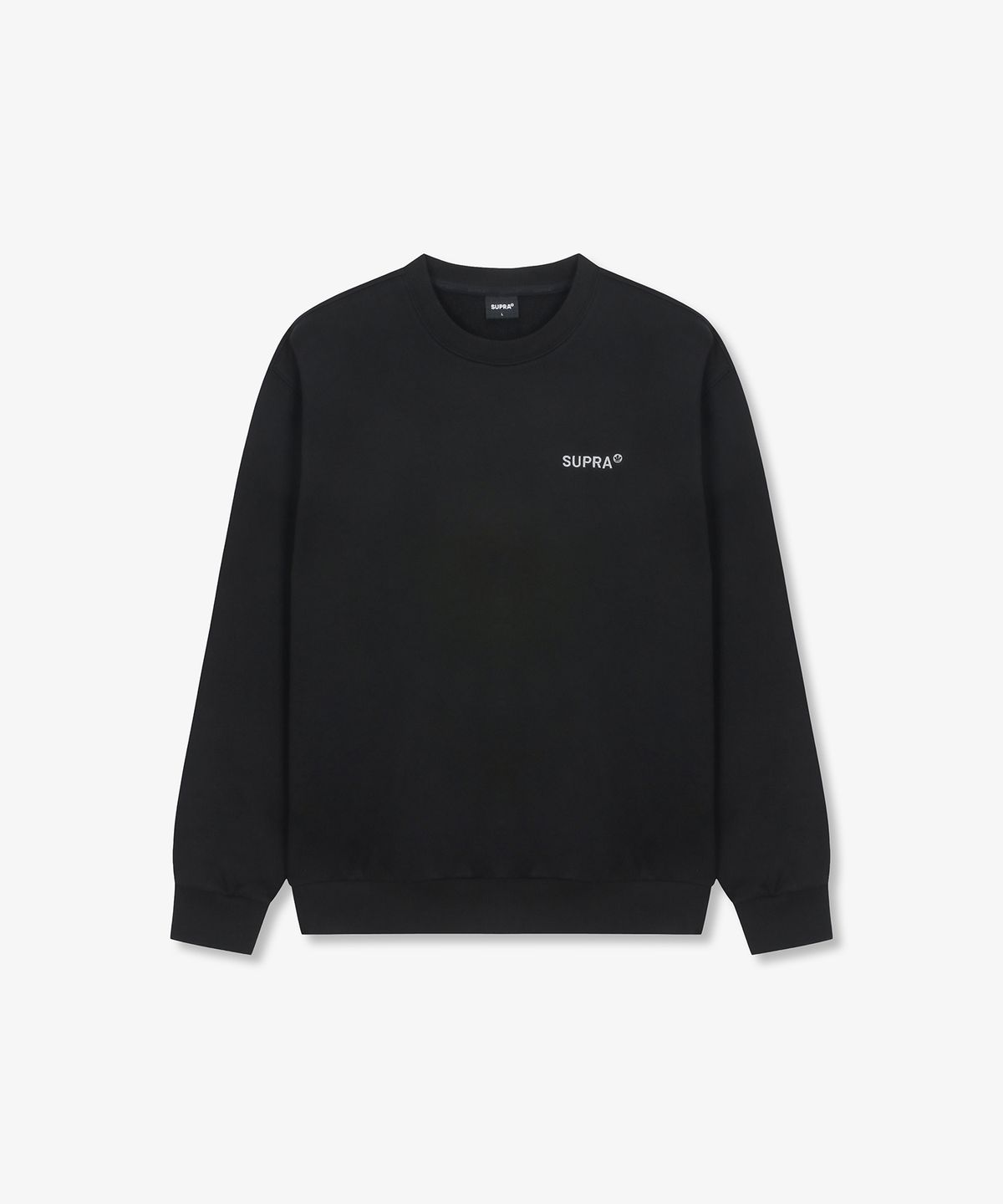 수프라(SUPRA) 마운틴 라인 드로잉 맨투맨(BLACK)