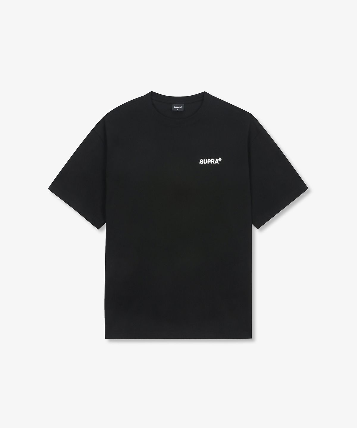 수프라(SUPRA) 베이직 반팔 티셔츠(BLACK)