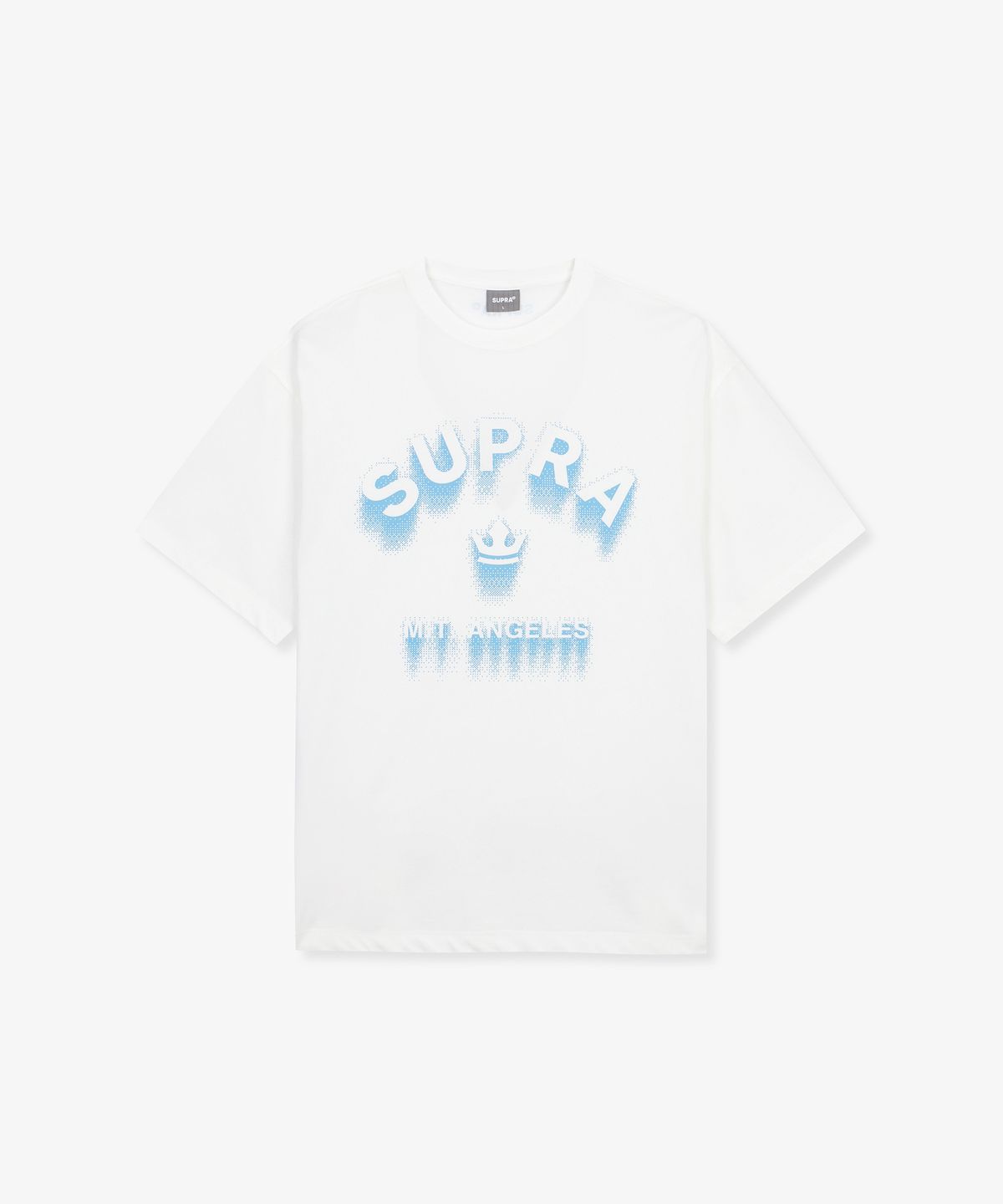 수프라(SUPRA) 아치 로고 그래픽 반팔 티셔츠(WHITE)