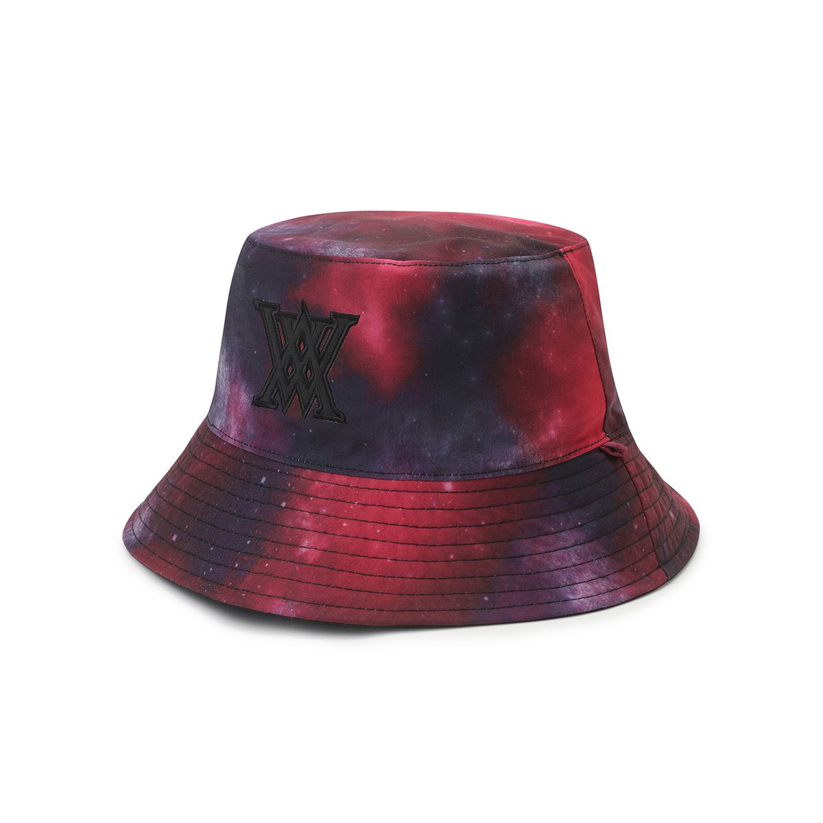어뉴골프(ANEW GOLF) UNI GALAXY PATTERN REVERSIBLE BUCKETHAT_BK