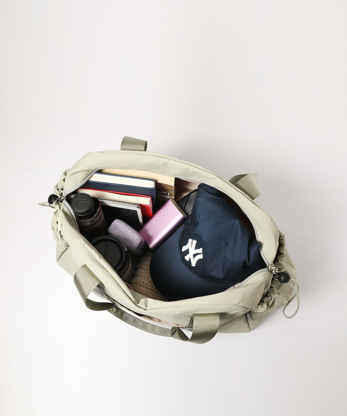 옐로우스톤(YELLOWSTONE) Cargo string bostonbag - Mint