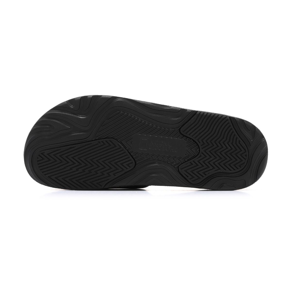 내셔널지오그래픽(NATIONALGEOGRAPHIC) N252USD321 리플 V2 슬라이드 BLACK
