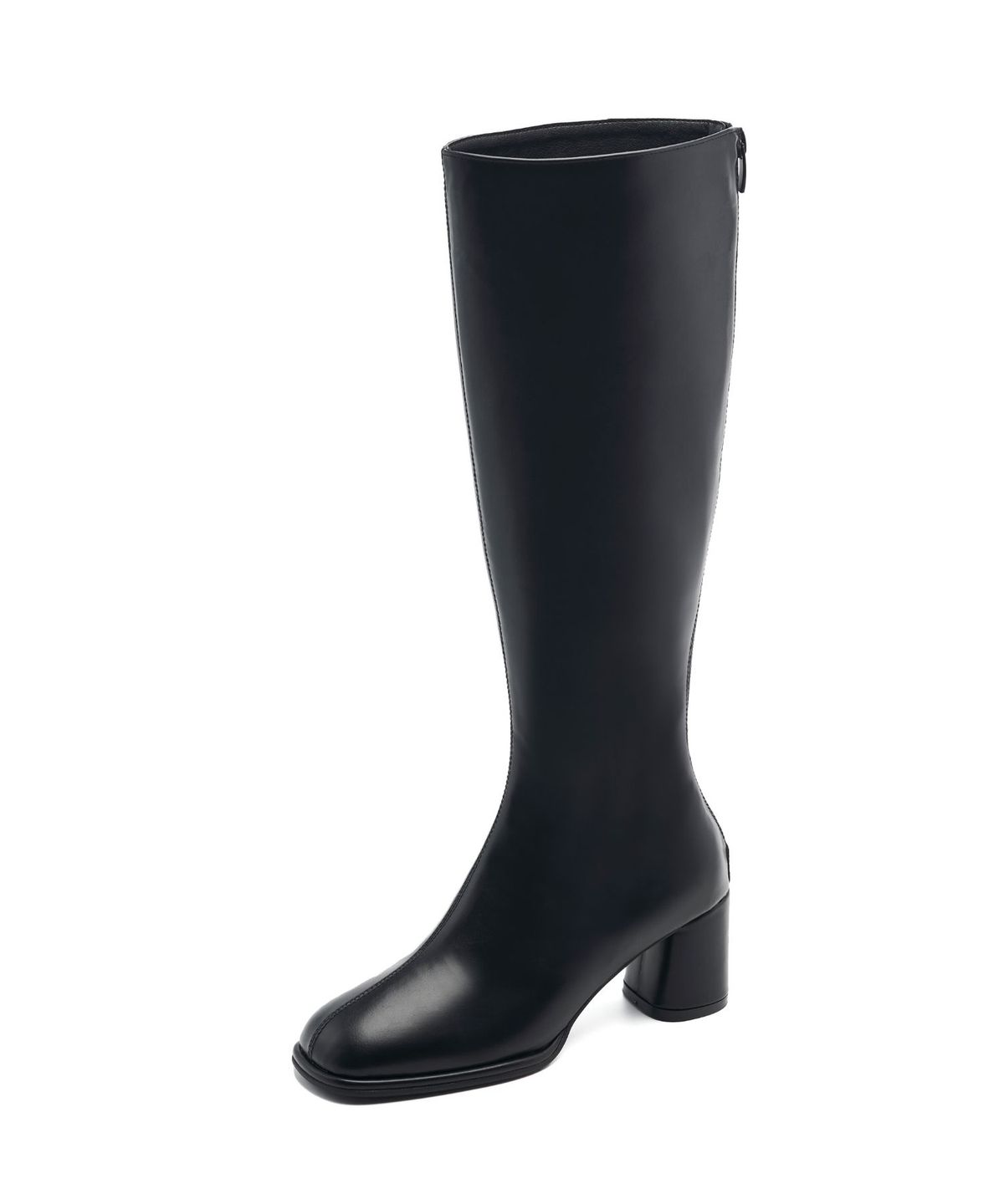 스퍼(SPUR) Cecil Minimal 미니멀 가죽 롱부츠 6cm -UA9090 (2color)