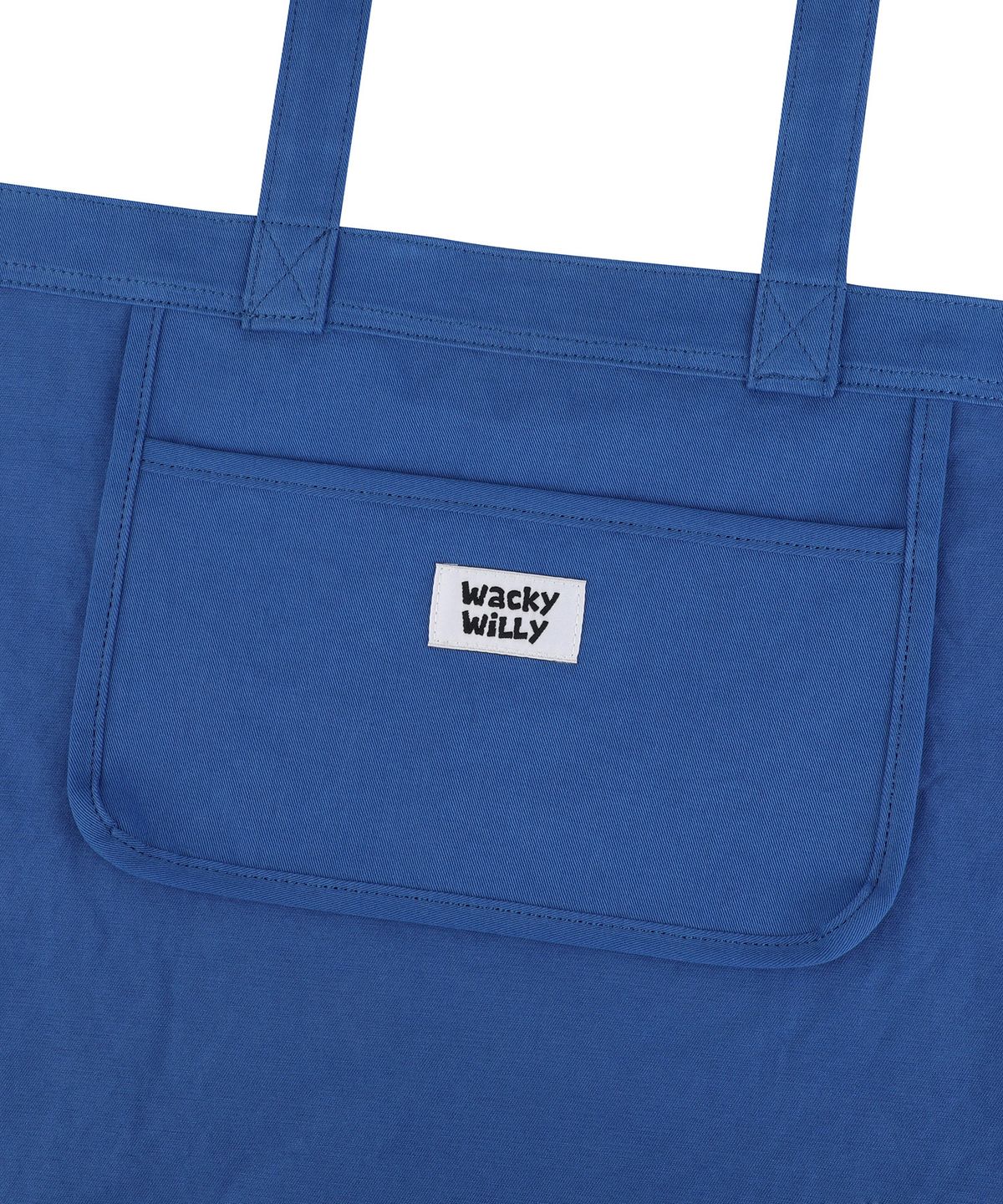 와키윌리(WACKY WILLY) 데일리 에코백 블루