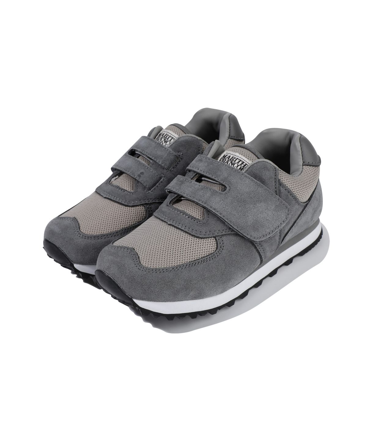마리떼 키즈(MARITHÉ KIDS) KIDS VELCRO SUEDE SNEAKERS gray