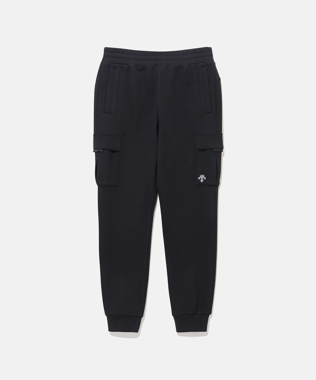 데상트(DESCENTE) 스포츠테리 카고 조거 팬츠 블랙(SQ123UKP12)