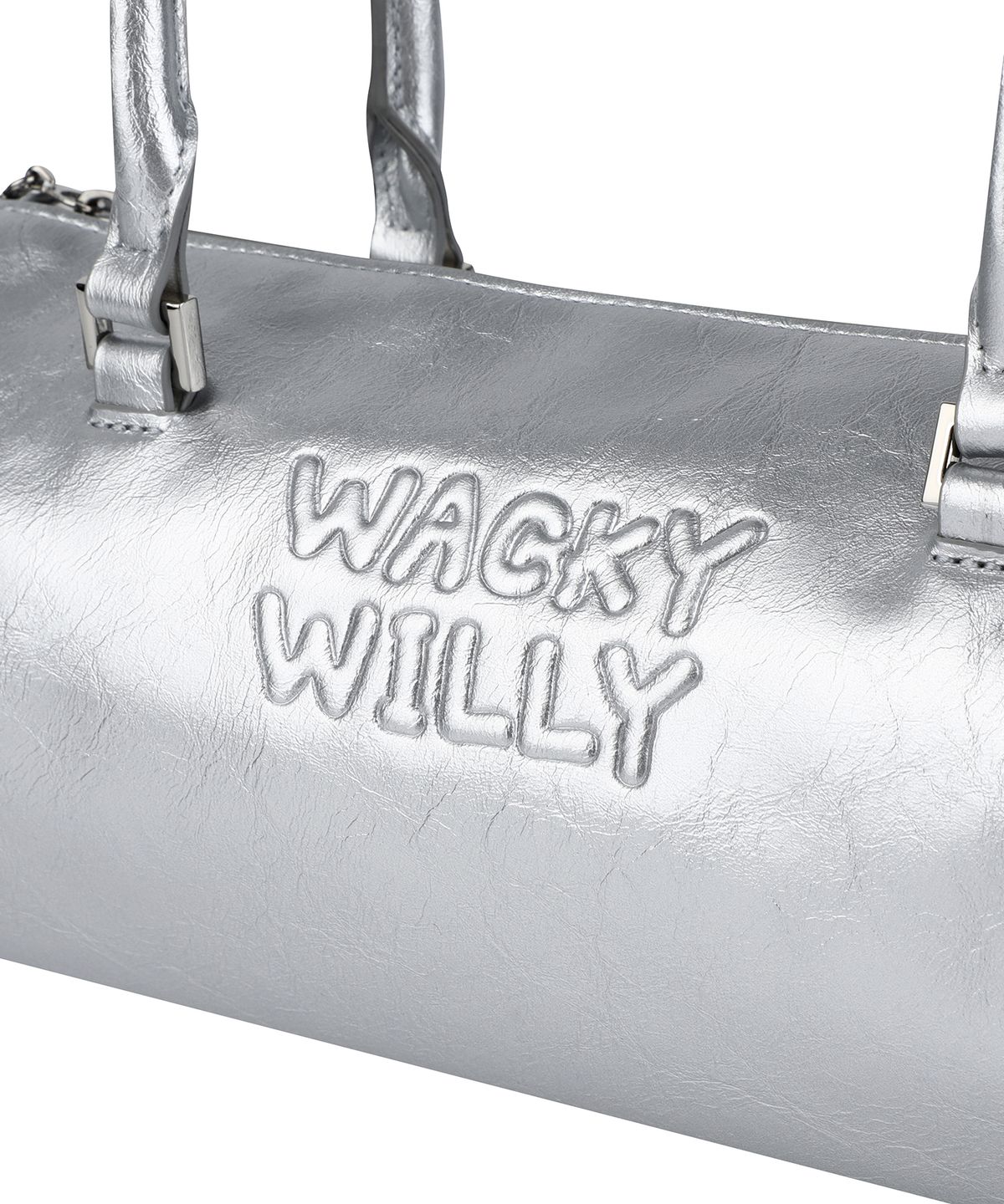 와키윌리(WACKY WILLY) 릴리 볼륨 핸들 원통백 실버