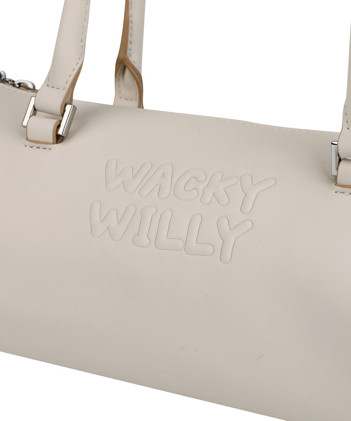 와키윌리(WACKY WILLY) 릴리 볼륨 핸들 원통백 아이보리