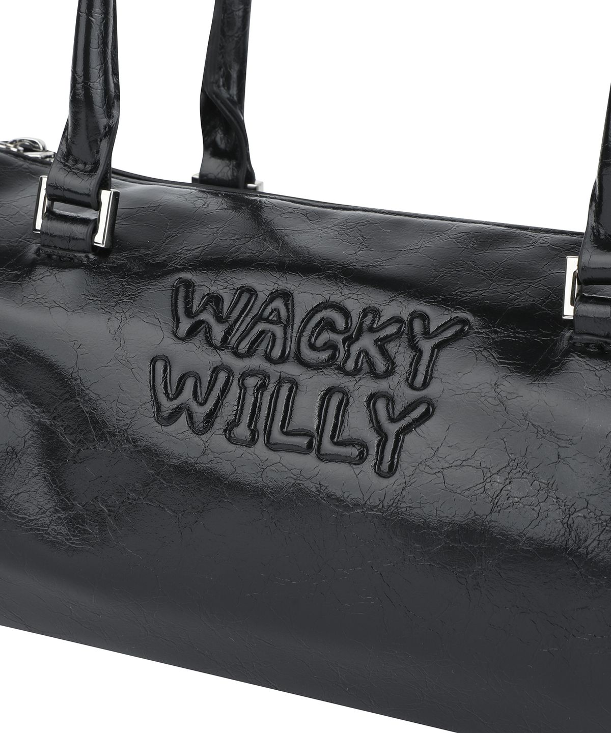 와키윌리(WACKY WILLY) 릴리 볼륨 핸들 원통백 블랙