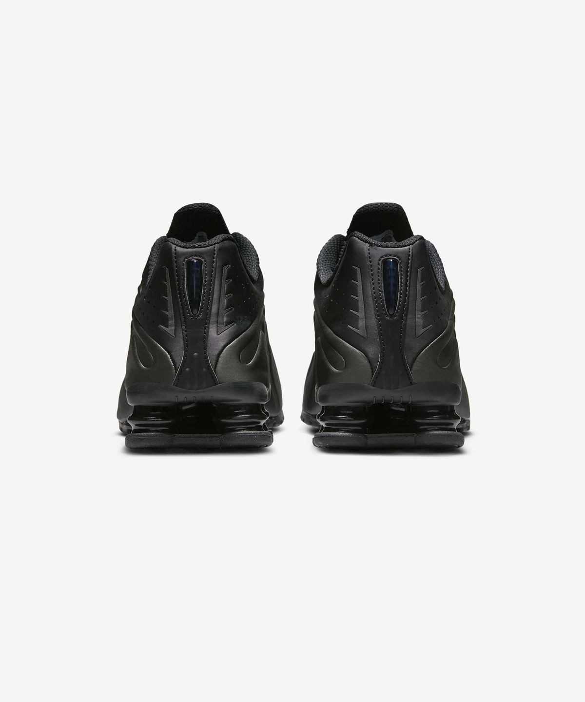 나이키(NIKE) 샥스 R4 M - 블랙:블랙:브라이트 크림슨:블랙 / HQ1988-001