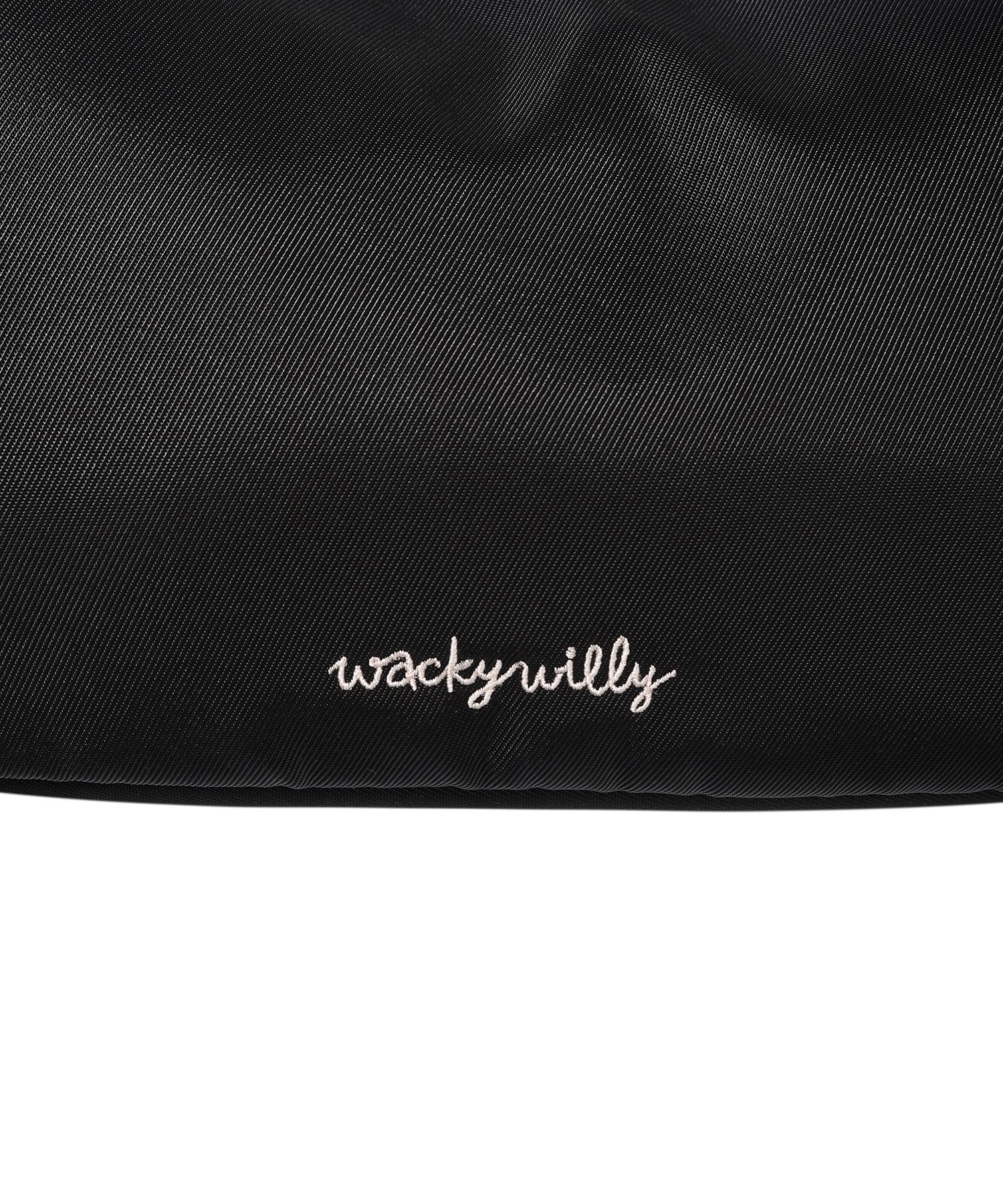 MUSINSA | WACKY WILLY Lily Cargo Shoulder Bag Black