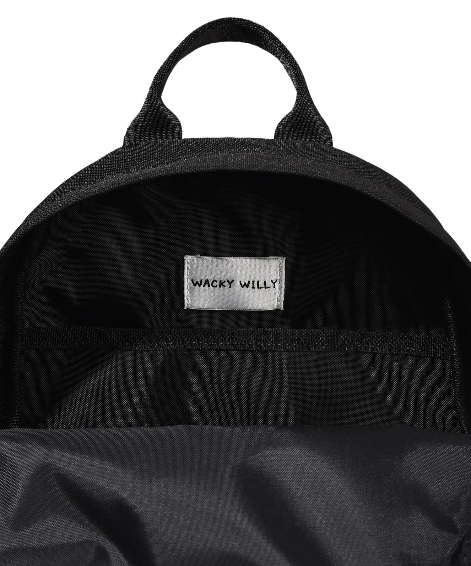 MUSINSA | WACKY WILLY Lily Daily Mini Backpack Black