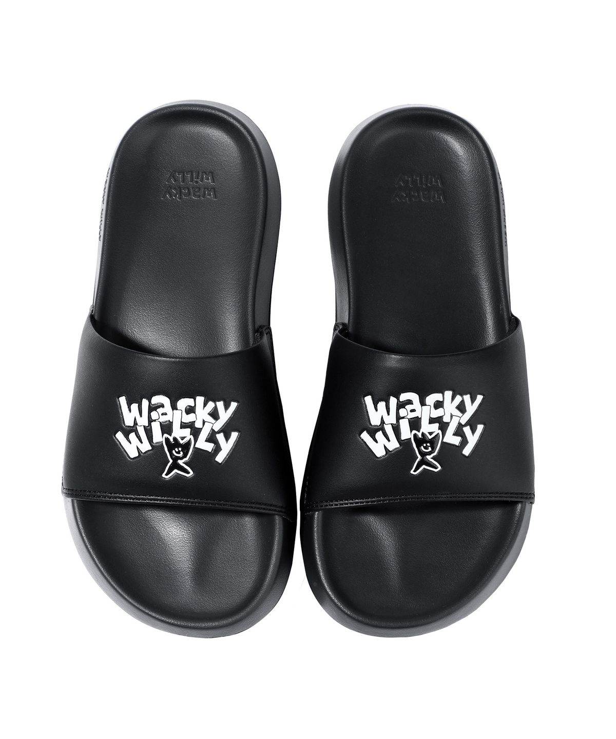 와키윌리(WACKY WILLY) [26SS] 키키 베이직 슬라이드 블랙