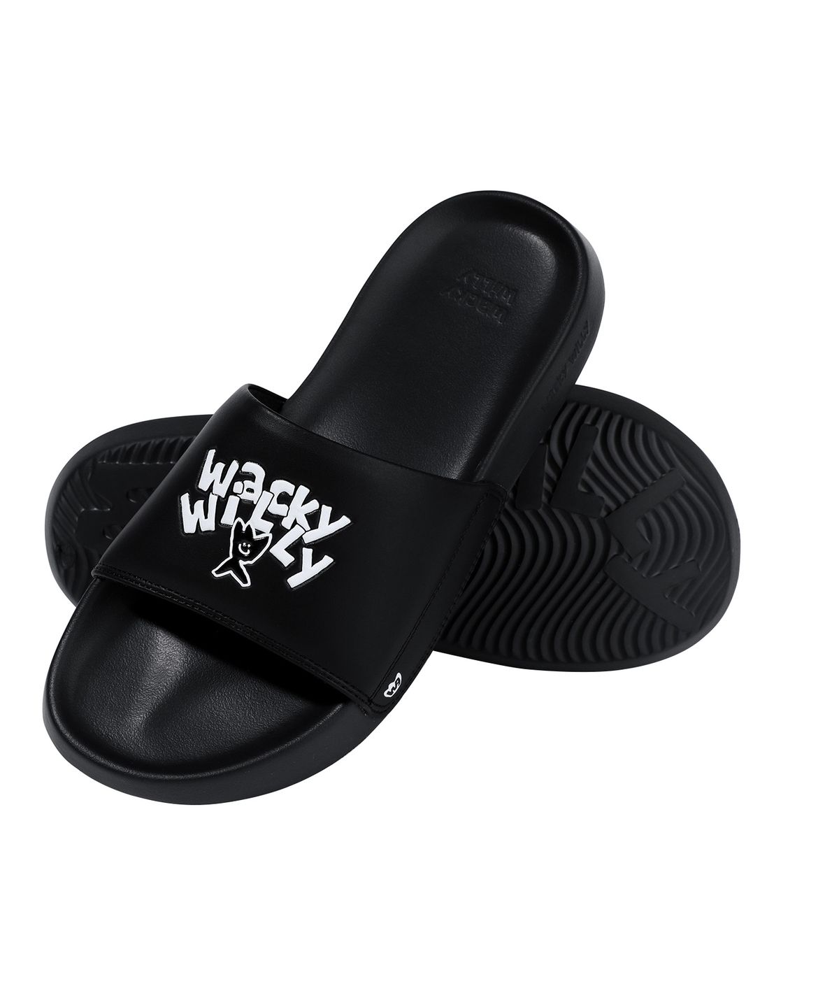 와키윌리(WACKY WILLY) [26SS] 키키 베이직 슬라이드 블랙