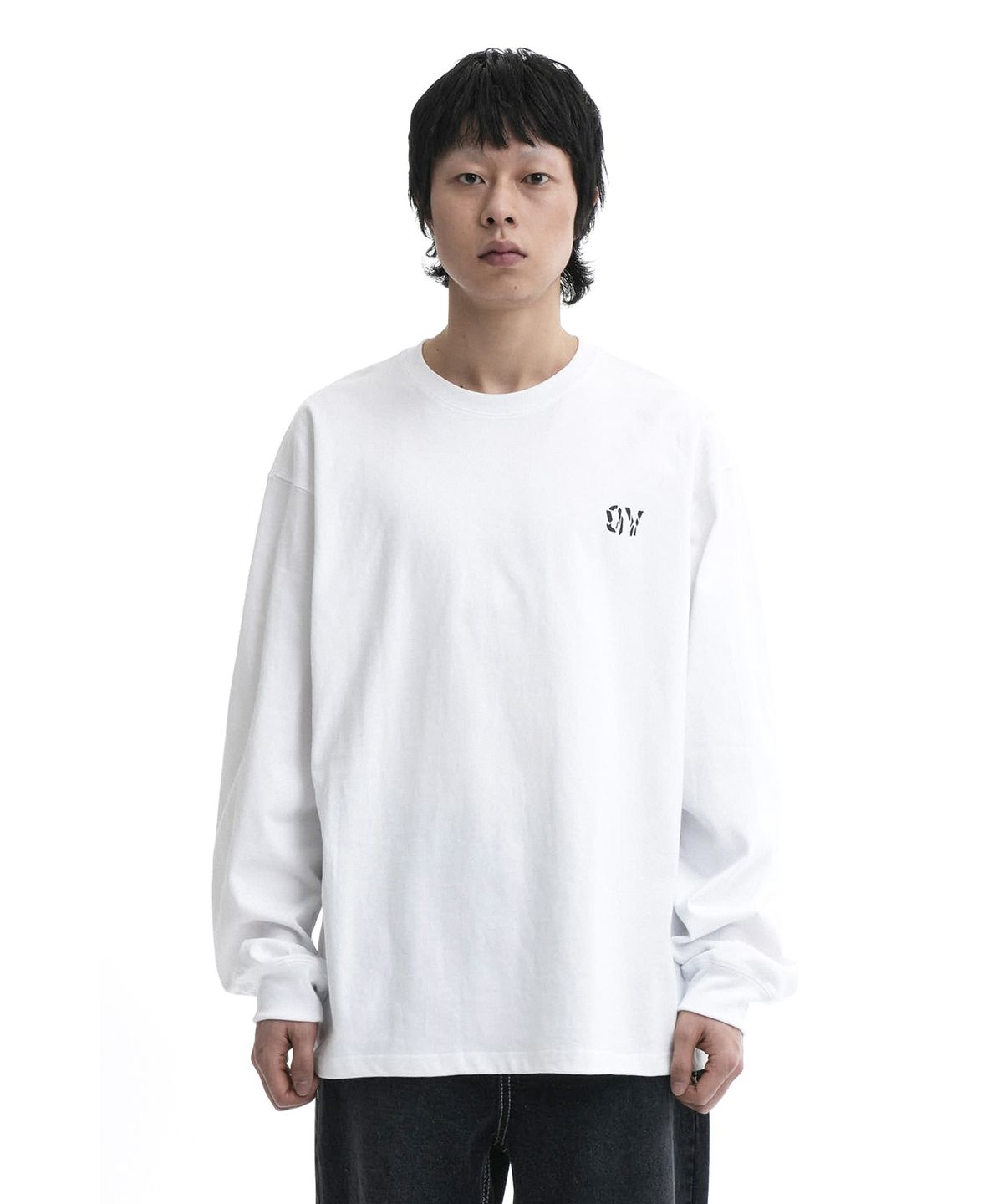 오픈야드(오와이)(OPENYARD(OY)) B.S.L LONG SLEEVE-WHITE
