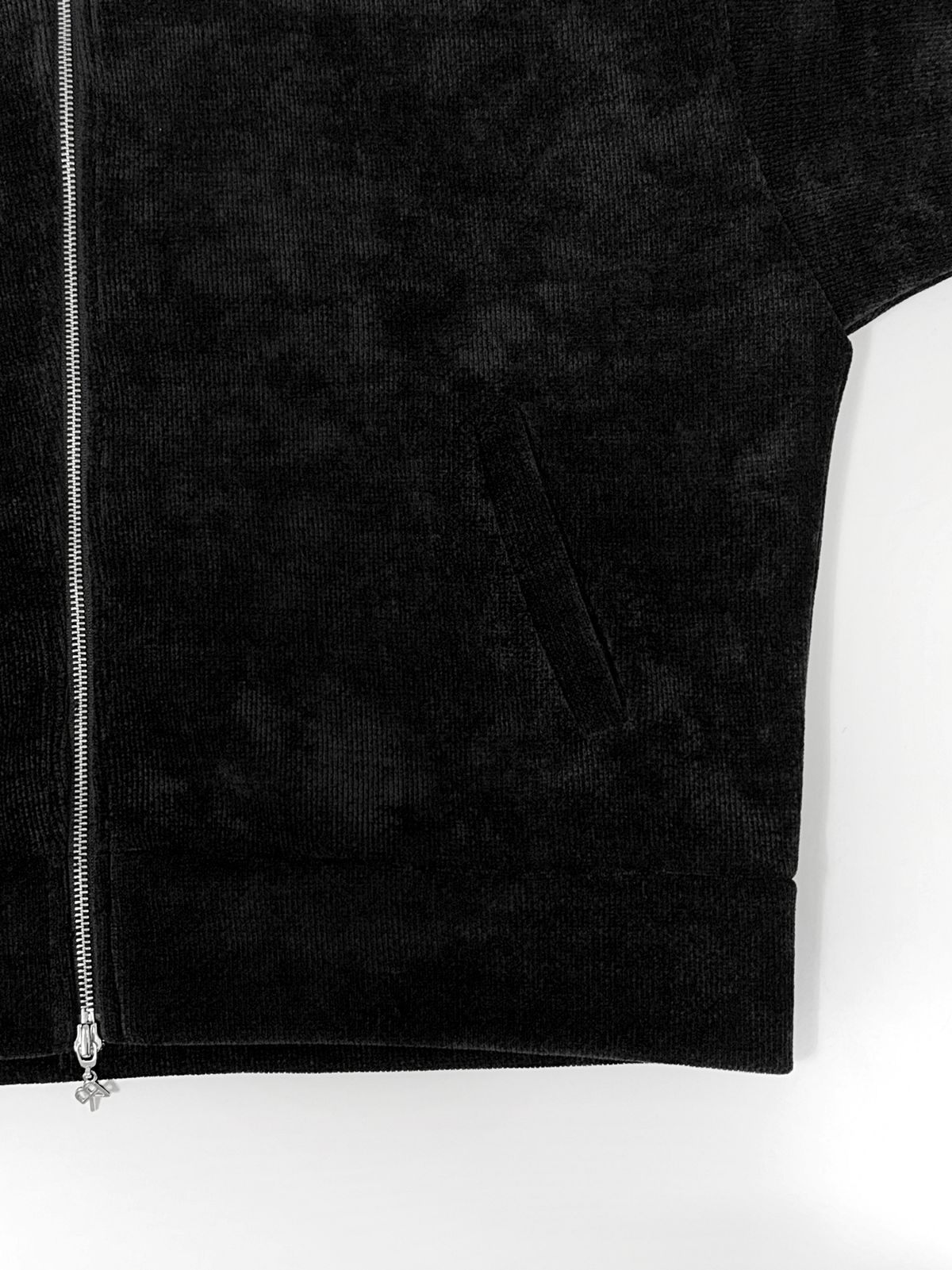 블랙크러쉬(BLACRUSH) [Unisex] 2Way Velour Jersey Jacket