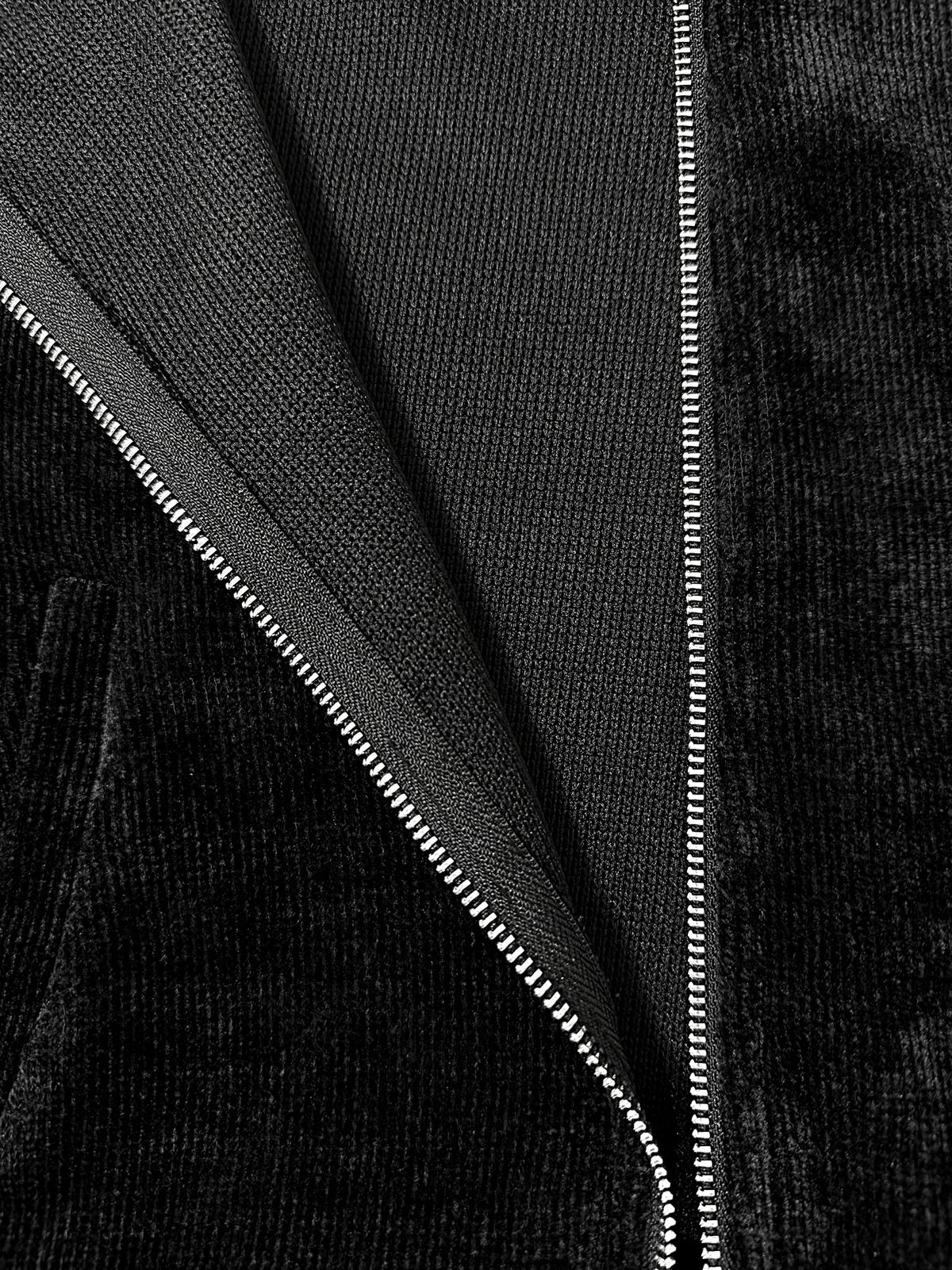블랙크러쉬(BLACRUSH) [Unisex] 2Way Velour Jersey Jacket