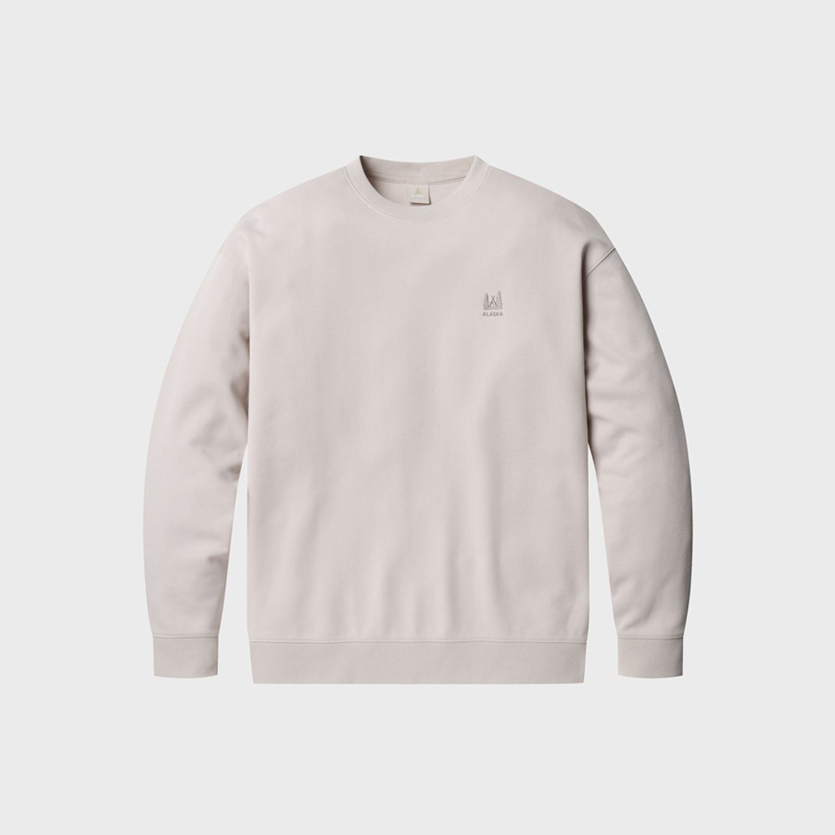 알래스카(ALASKA) 공용) 더블니트 그래픽 맨투맨_PAF2TR3300