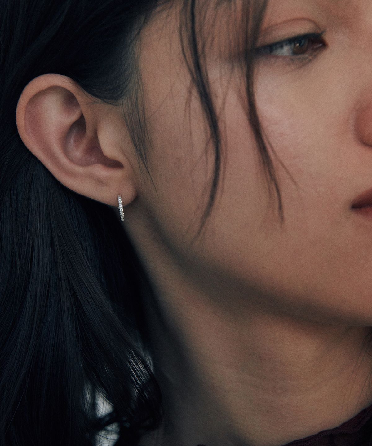 베흐트(VERTE) [925 silver] Deux.silver.206 / anse dew earring