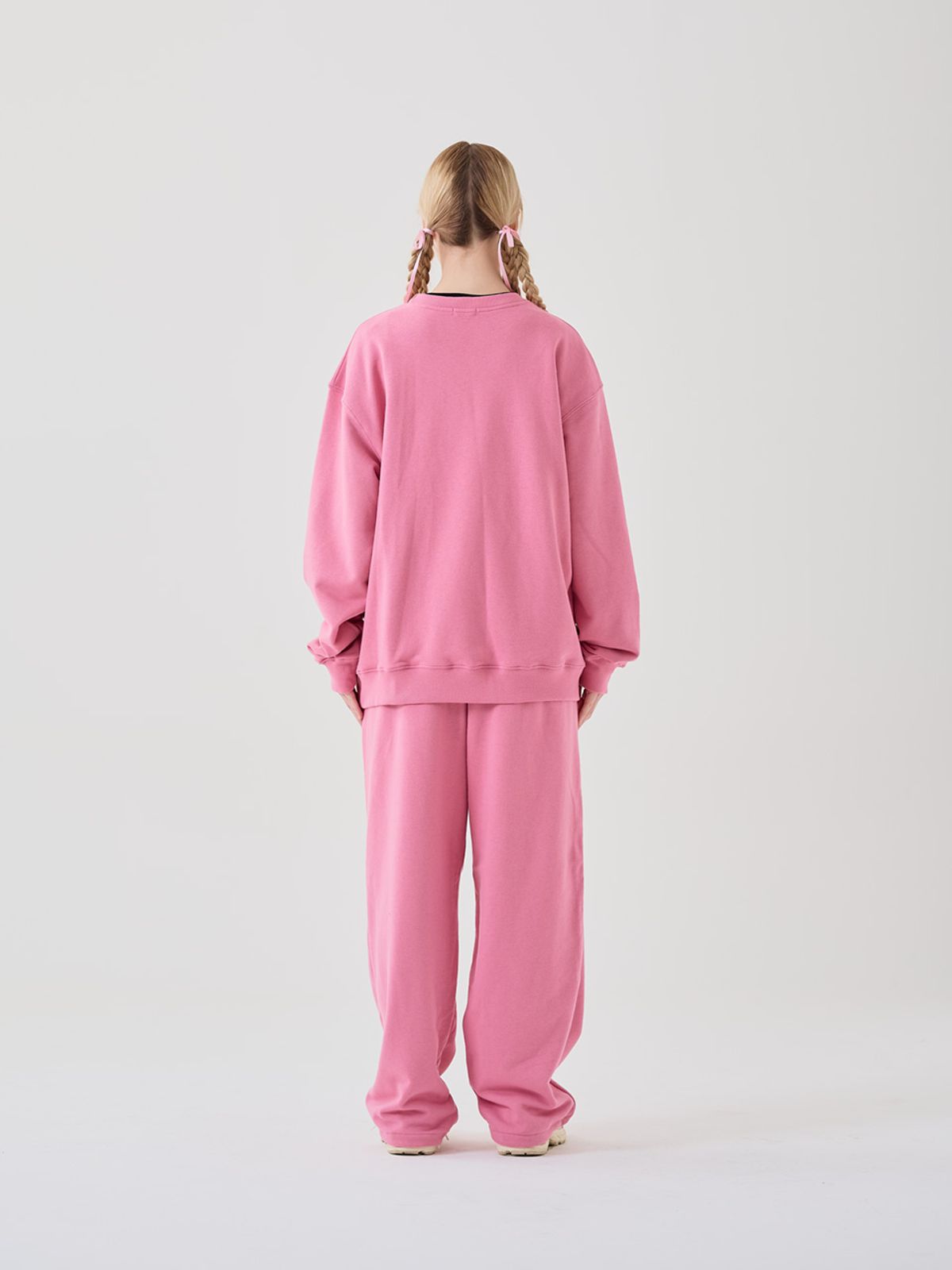 미에르꼴레스(MIERCOLES) HUMP DAY COFFEE BREAK SWEAT SHIRT [pink]