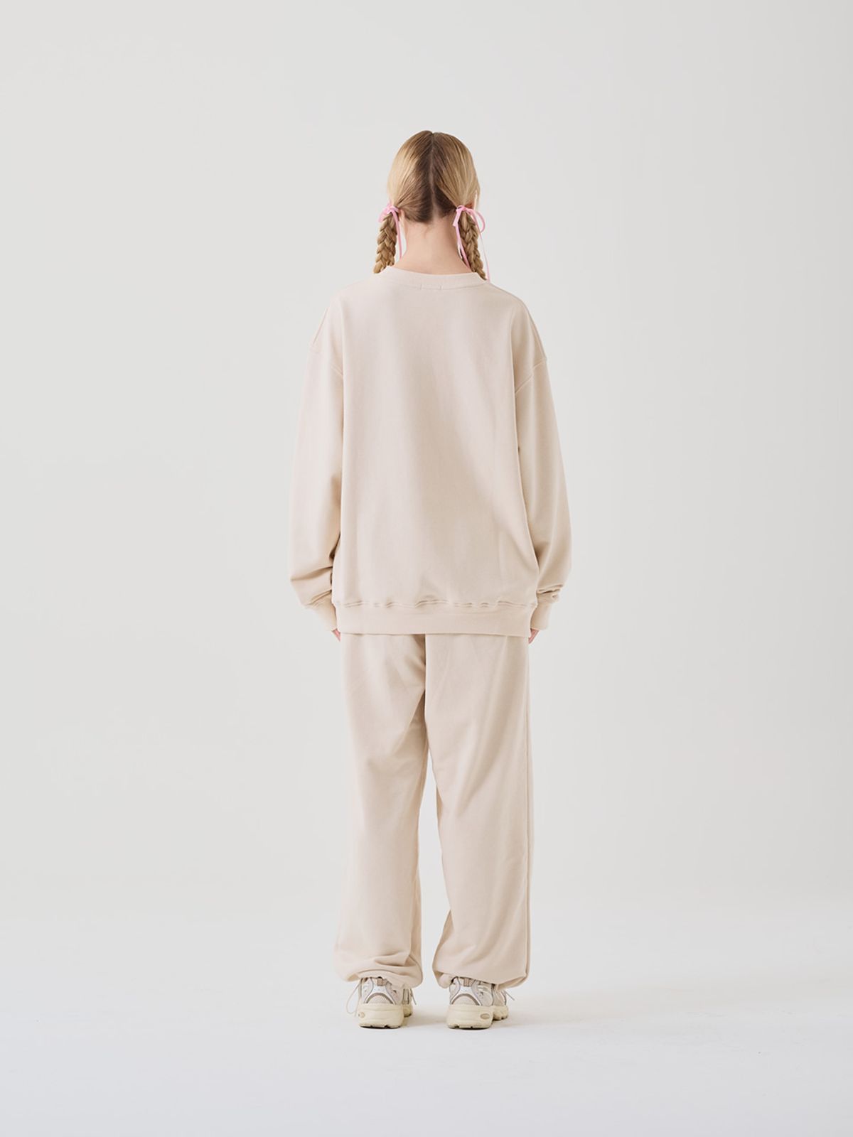미에르꼴레스(MIERCOLES) HUMP DAY COFFEE BREAK SWEAT SHIRT [ivory]